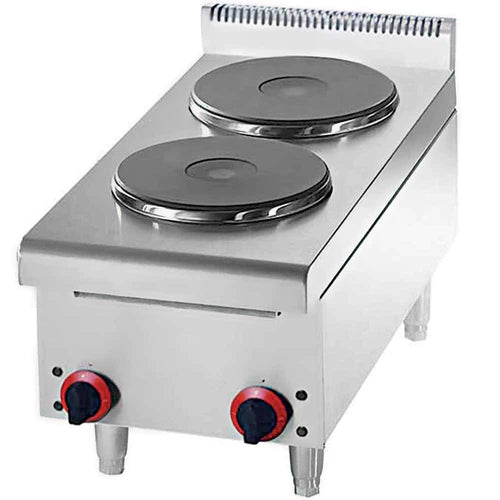 Cookline GS2 Countertop 2 Burner Electric Hot Plate 5200W - Portable Induction Cooktop for Dorm, RV & Small Kitchen Cooking | Fast Boiling & Energy Efficient