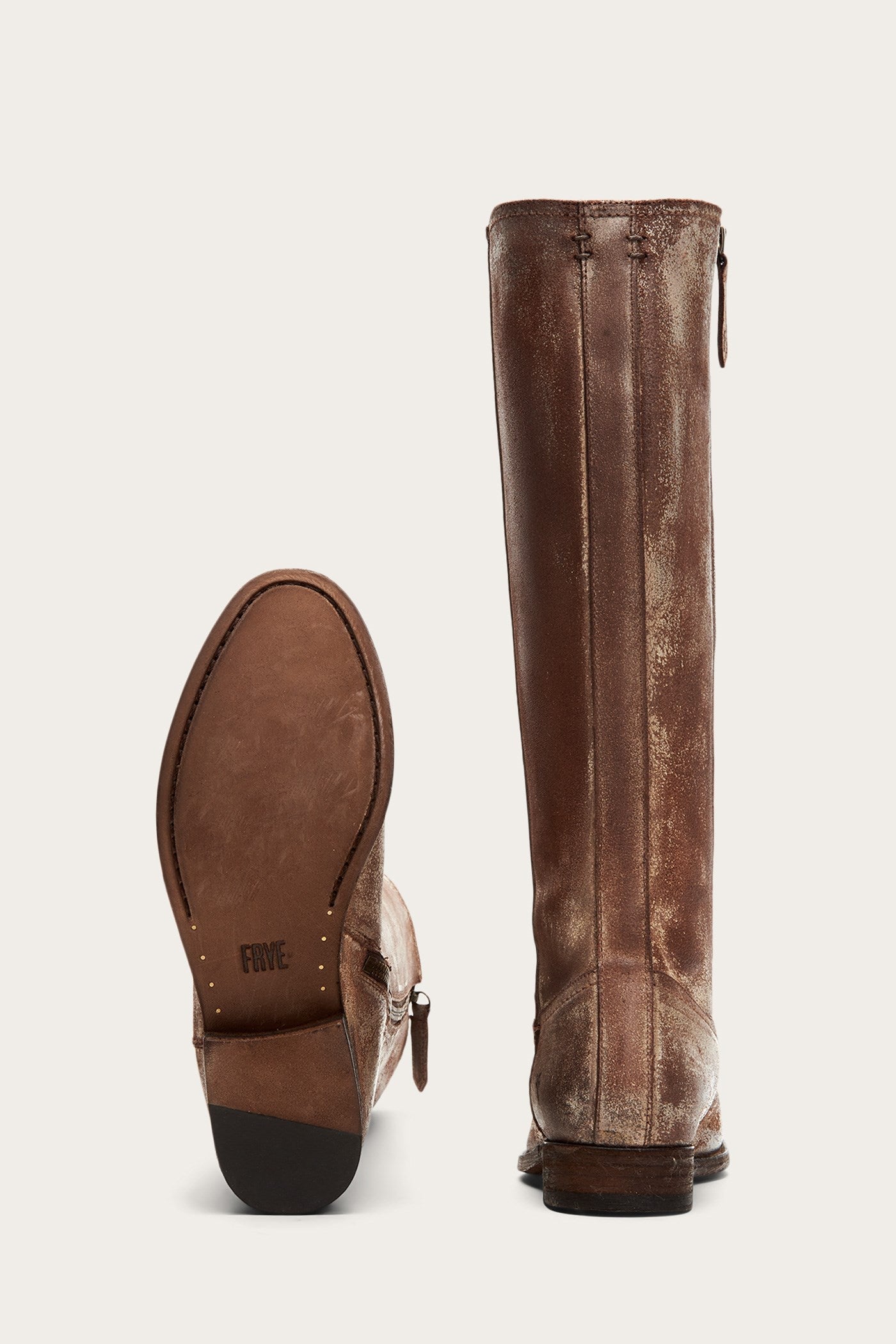 Melissa Inside Zip Tall Boots - Pre Loved Vintage Leather Boots for Women | Perfect for Fall, Winter & Casual Outfits