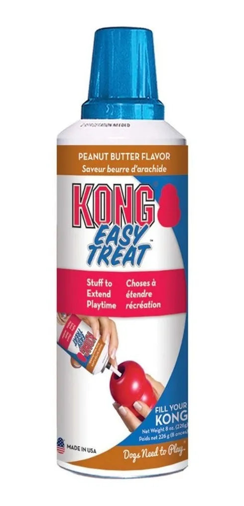Kong Peanut Butter Easy Treat Dog Treats - Creamy Peanut Butter Flavor - Perfect for Training, Rewards & Dog Enrichment Toys