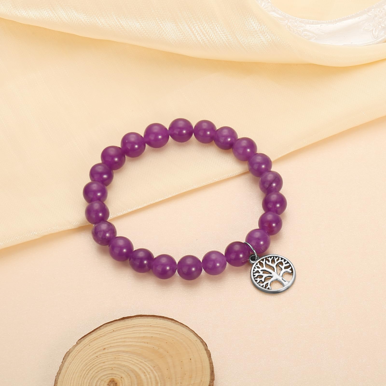 **Mother's Day Bracelet Gift for Mom - Natural Stone Jewelry for Birthday, Anniversary & Special Occasions - Perfect Gift from Daughter for Mom**    *(Use Case: Ideal for Mother's Day, birthdays, anniversaries, or as a heartfelt keepsake to show love and appreciation.)*