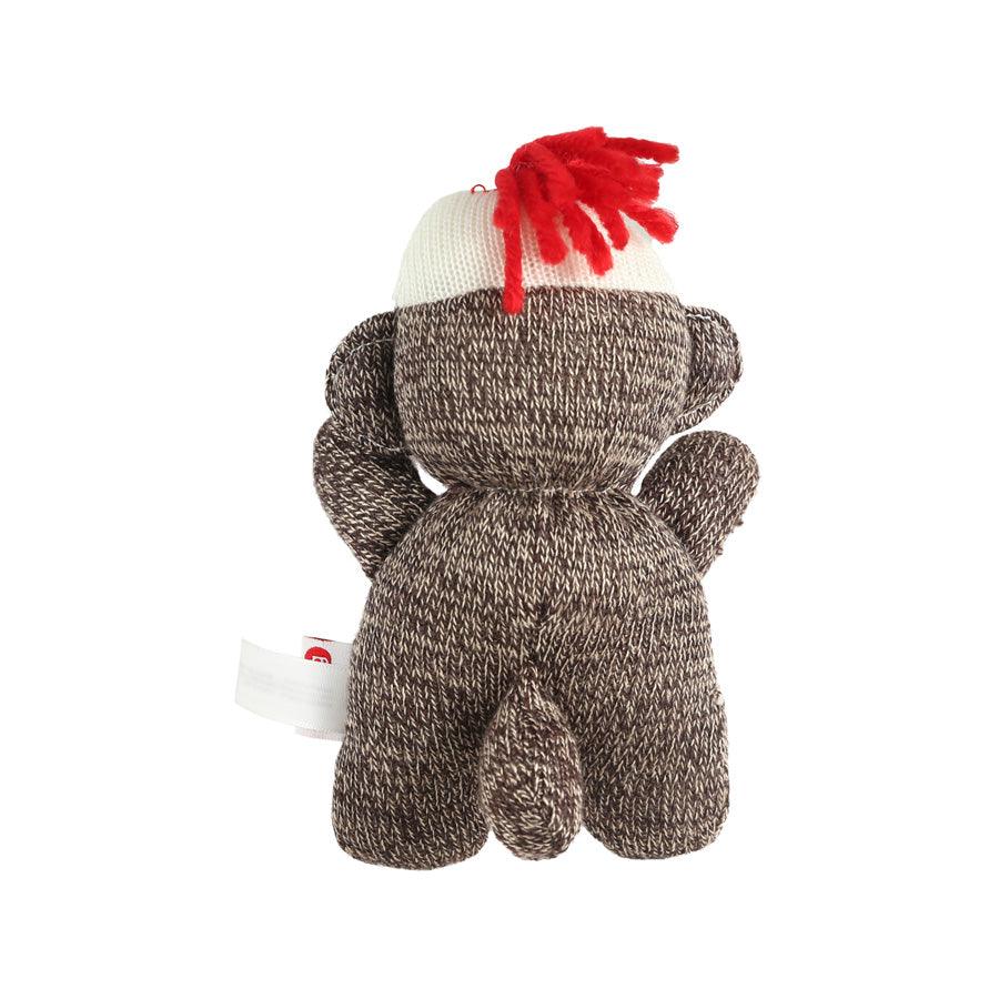Schylling Sock Monkey Plush Toy - Soft Brown Stuffed Animal for Babies & Kids | Perfect Nursery Decor, Baby Shower Gift & Cuddly Companion