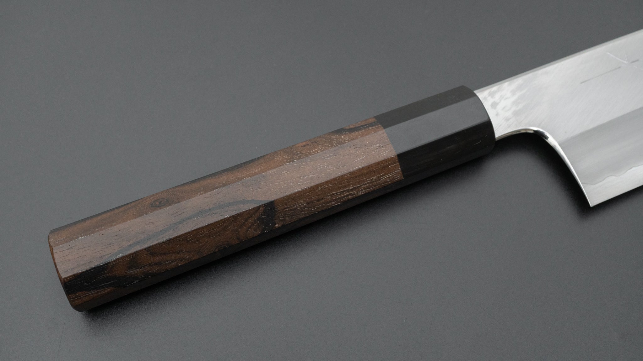 Premium Hitohira Togashi Blue #1 Stainless Steel Clad Gyuto Chef Knife 270mm with Ziricote Wood Handle - Professional Japanese Kitchen Knife for Slicing, Dicing & Meat Cutting