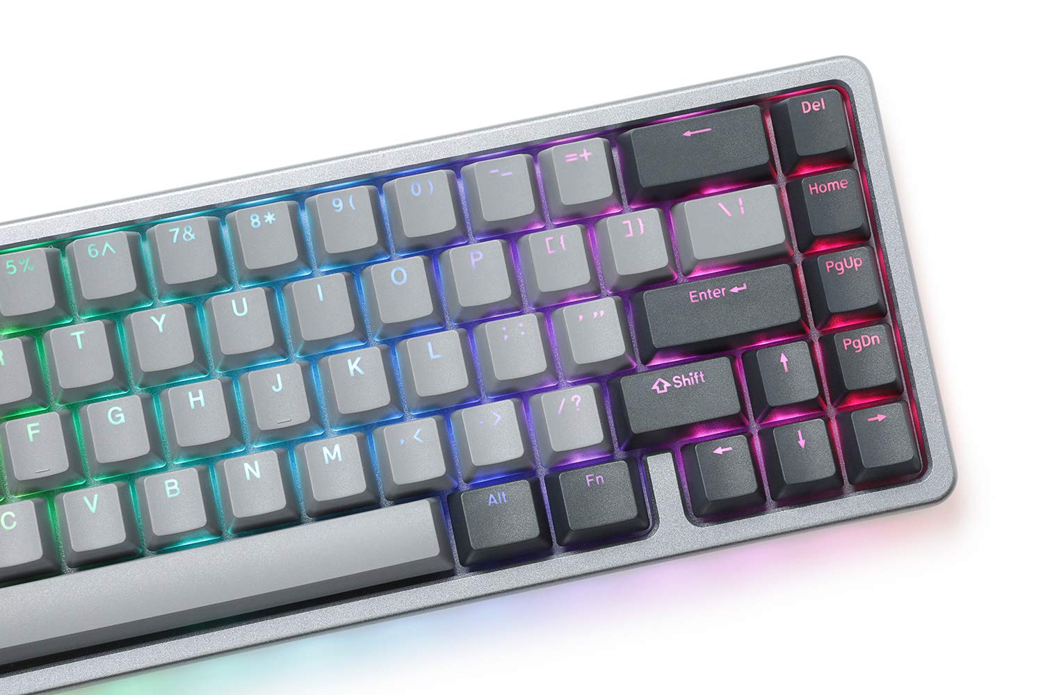 DROP ALT 65% Mechanical Keyboard - Hot-Swap, RGB, PBT for Gaming & Office (Cherry MX Blue)