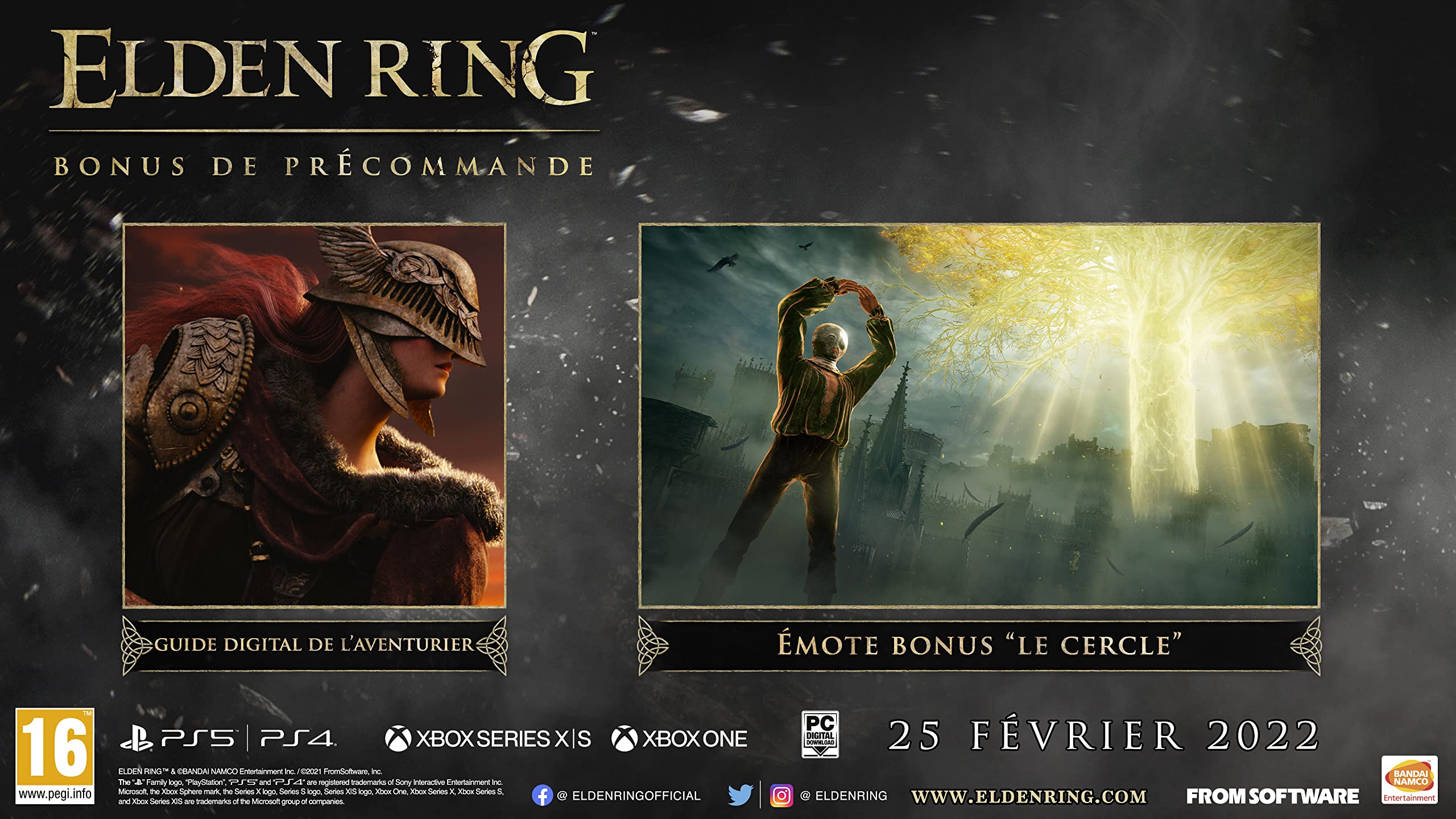 Bandai Namco Elden Ring - Xbox One & Xbox Series X|S - Open World RPG Game for Fantasy Adventure Lovers | Perfect for Solo & Multiplayer Gaming Sessions