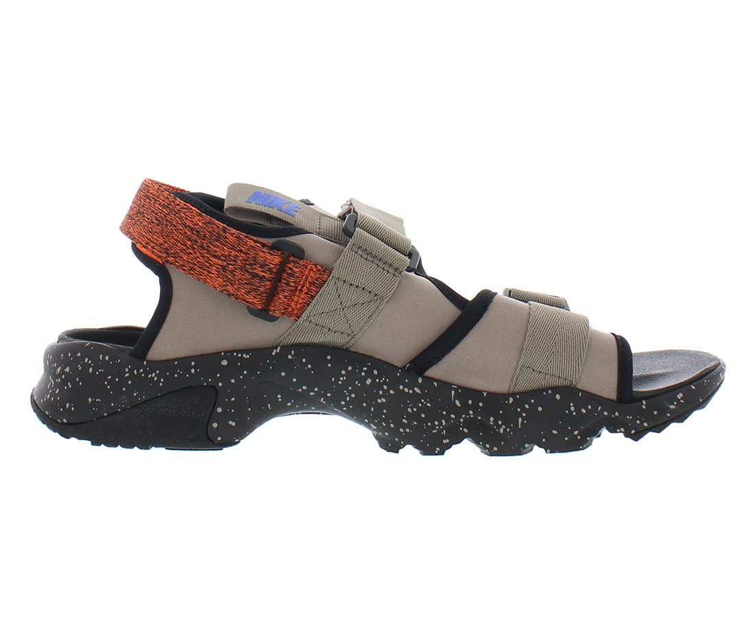 Nike Men's Canyon Slippers - Comfortable Slide Sandals for Men | Moon Fossil/Orange/Black/Racer Color Options | Perfect for Home, Poolside, Beach & Lounging