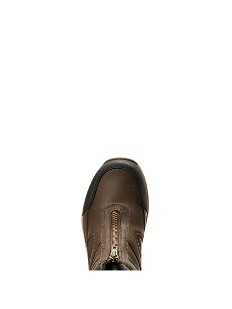 Ariat Telluride Zip H2O Waterproof Work Boots - Men's Durable Leather Steel Toe Shoes for Construction & Outdoor Work
