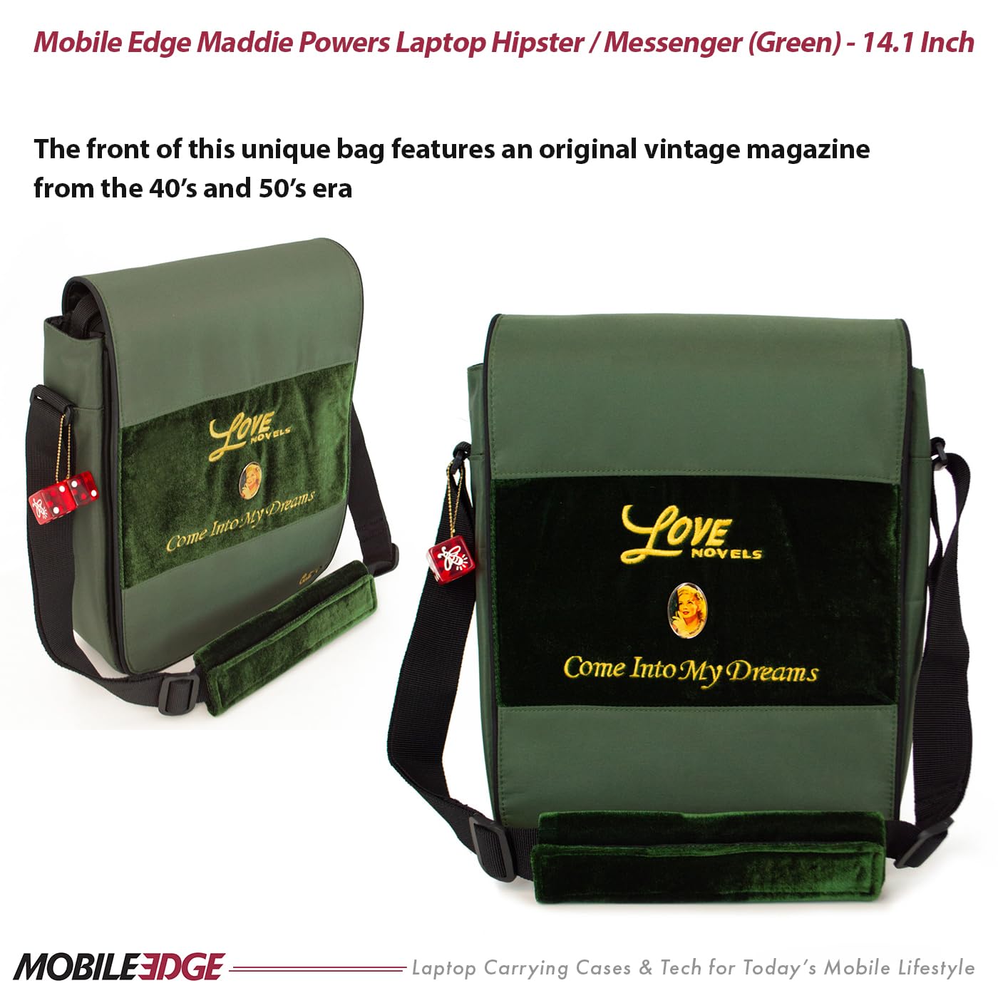 Stylish Cutebug Hipster Messenger Bag for Women - 14.1