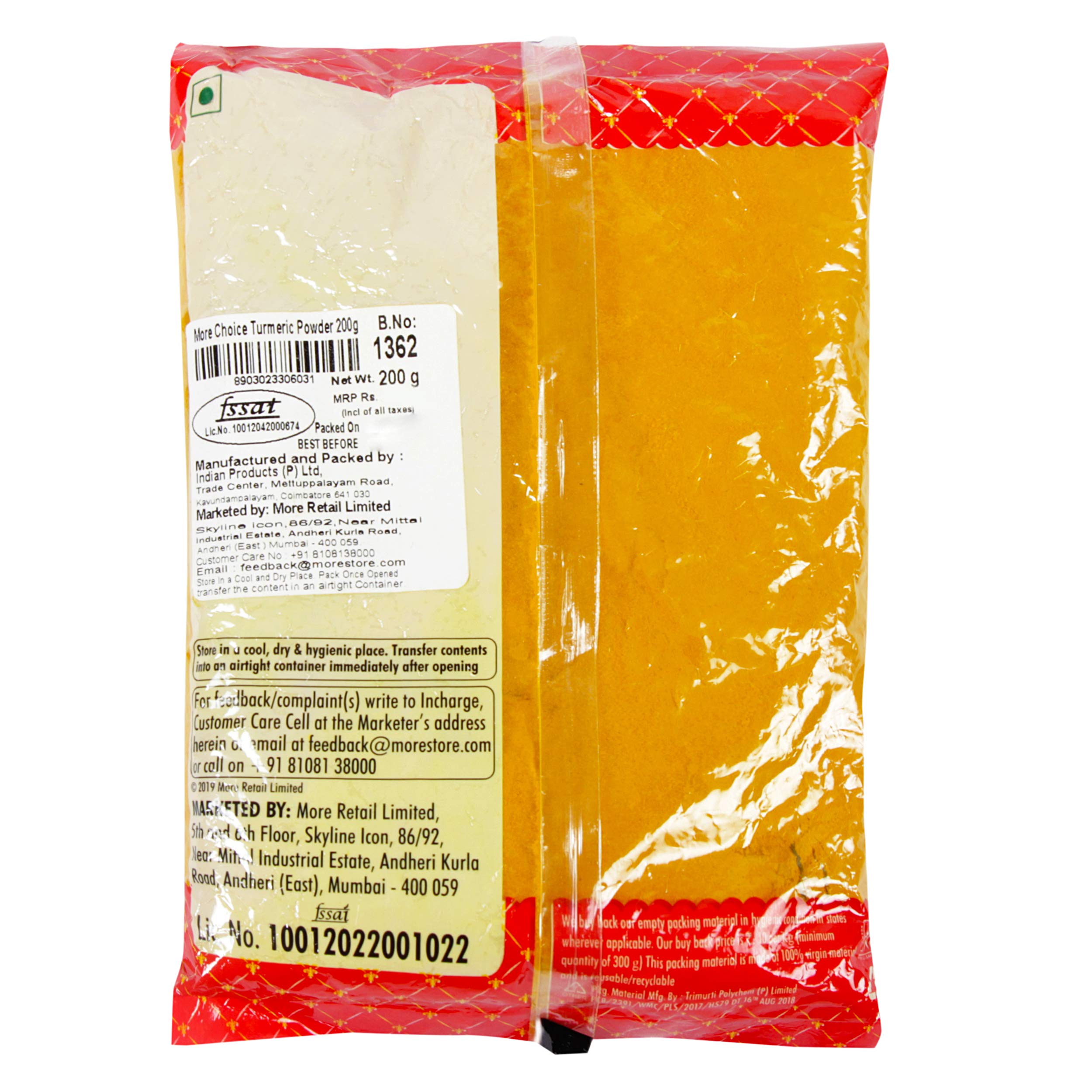 Organic Turmeric Powder 200g - Premium Ground Spice for Cooking, Baking & Golden Milk | USDA Certified, Non-GMO, Gluten-Free | Ideal for Curry, Smoothies & Health Drinks
