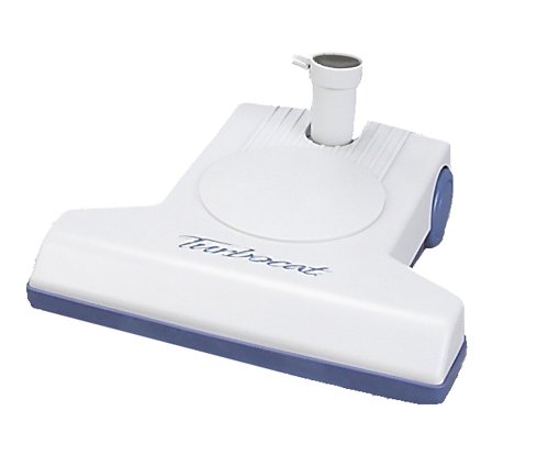 Turbocat Air Powered Central Vacuum Powerhead & Brush - Lightweight & Powerful Cleaning Tool for Carpets & Hard Floors - Perfect for Home, Office & Pet Hair Removal