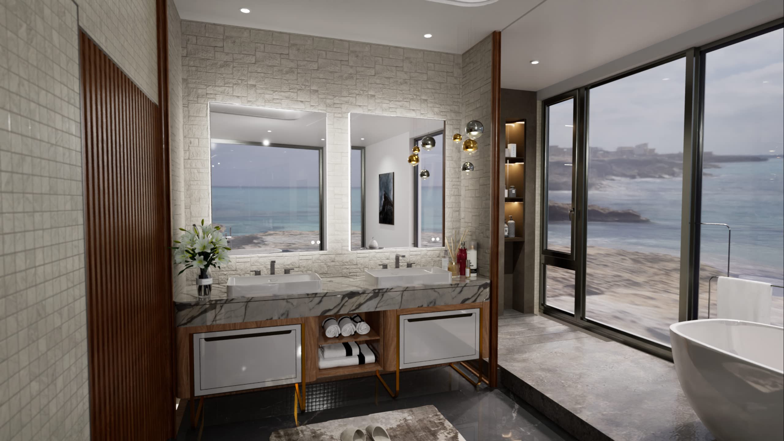 24 x 32 Inch LED Backlit Bathroom Vanity Mirror - Anti-Fog, Dimmable, CRI90+, Touch Control, Waterproof, Horizontal/Vertical Mount - Perfect for Makeup, Shaving & Home Decor