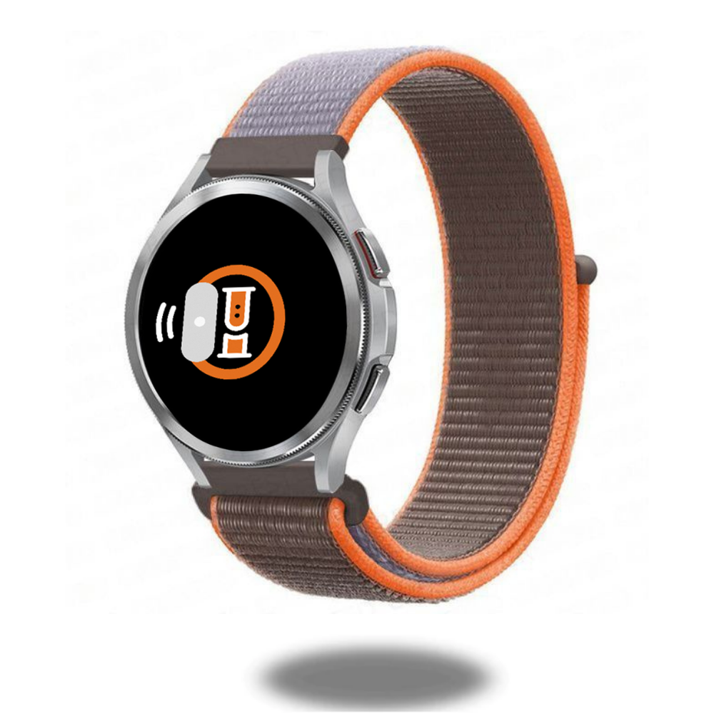 Durable Nylon Sport Loop Bands - 20mm & 22mm Adjustable Fitness Straps for Running, Yoga & Gym Workouts