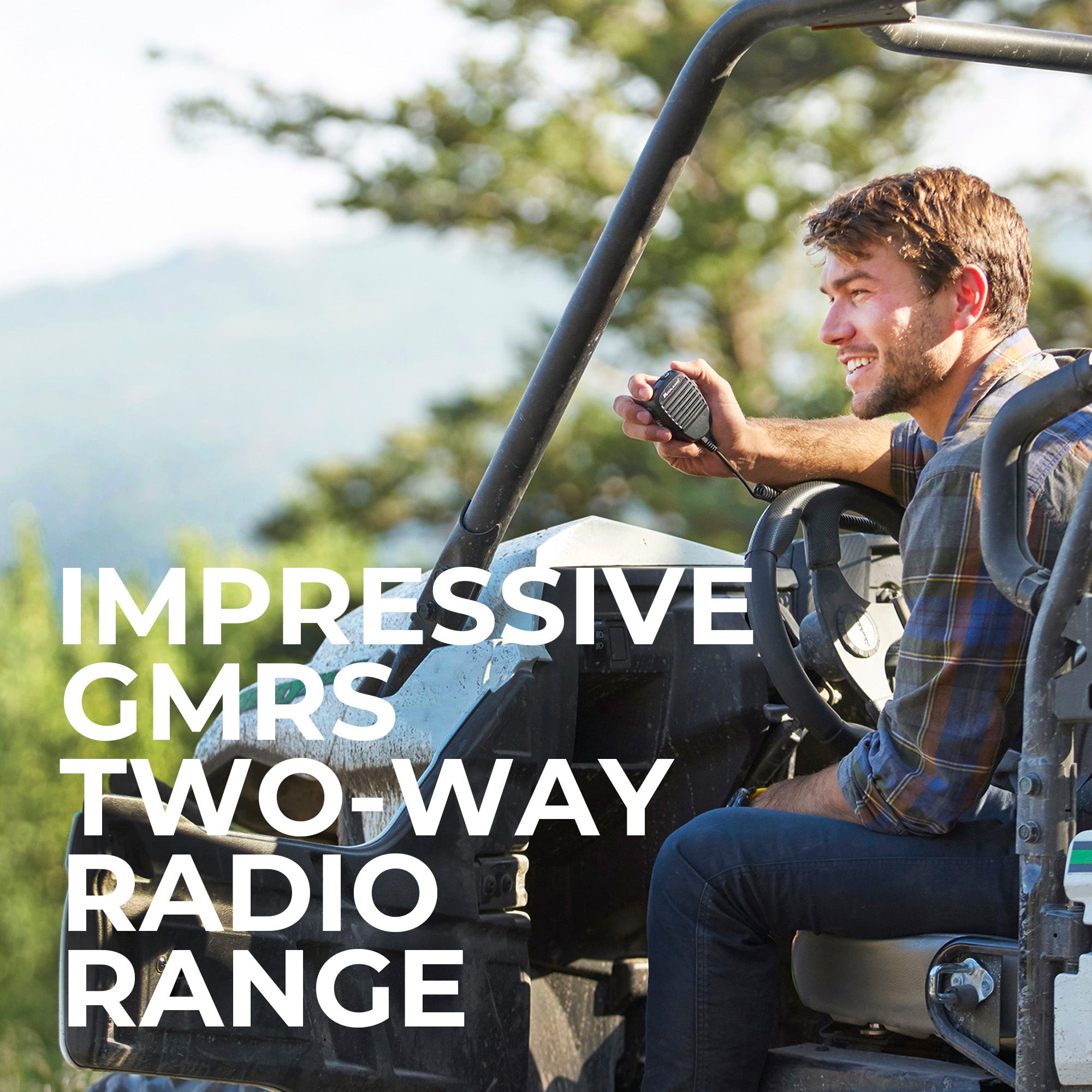 MXT115 MicroMobile GMRS 15 Watt Two-Way Radio - Long Range Walkie Talkie for Outdoor Adventures, Hunting, Hiking & Emergency Communication