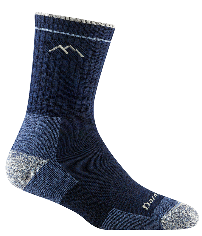 Darn Tough Women's Hiking Socks - Midweight Micro Crew Cushion Socks for Outdoor Adventures, Trail Running & Cold Weather Activities