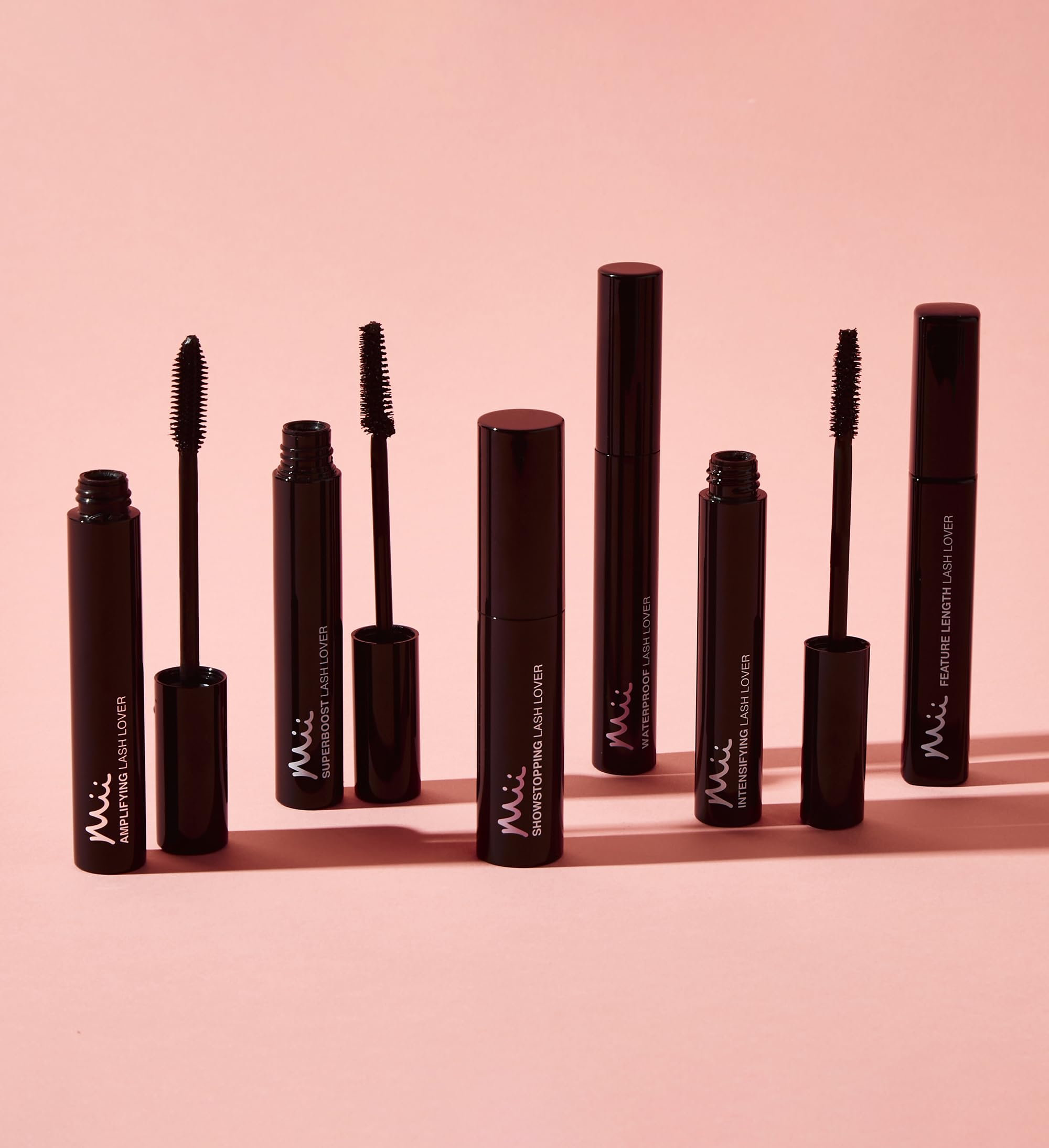 Mii Cosmetics Waterproof Volumizing Mascara for Long Lashes - Black, 7ml | Smudge-Proof & Lengthening for Day & Night Wear