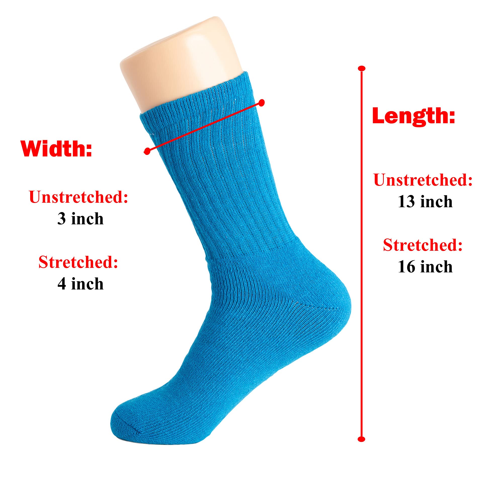 American Made Solid Cotton Cushion Crew Socks for Men - Breathable Athletic Sport Socks for Running, Gym & Everyday Comfort