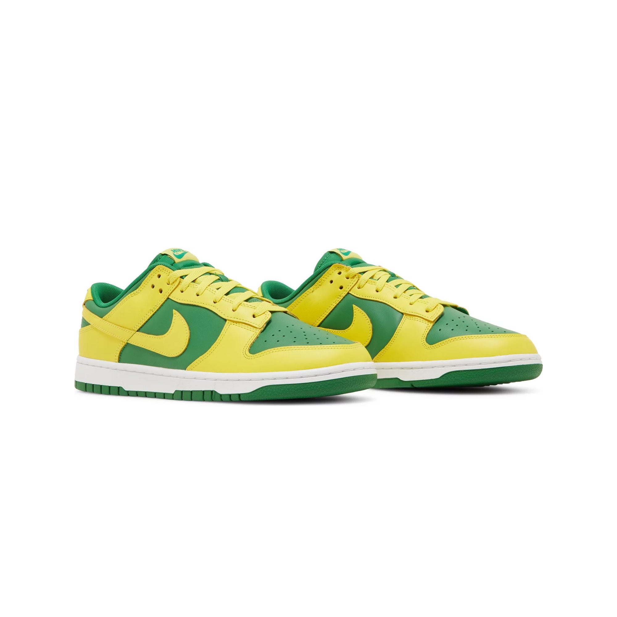 Nike Dunk Low Retro 'Reverse Brazil' Sneakers (2023) - Men's Basketball Shoes for Casual Wear & Street Style