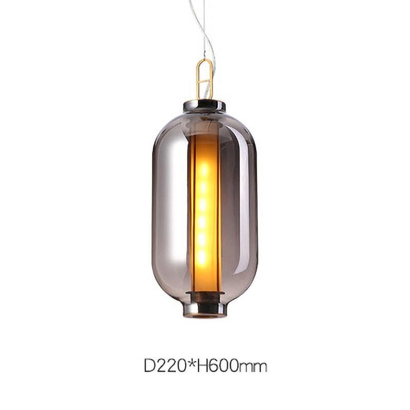 Bai Family Pendant Light - Modern Glass Ceiling Light Fixture for Dining Room, Kitchen Island & Bedroom Decor | Dimmable Hanging Chandelier