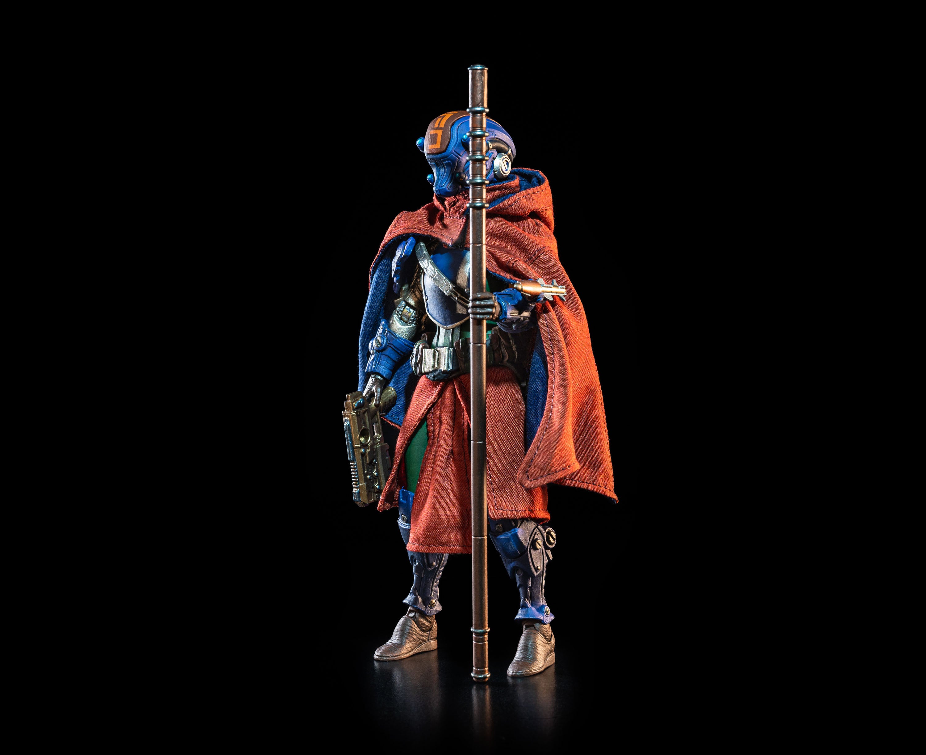 Four Horsemen Studio Mythic Legions 1/12 Scale 6-Inch Action Figure - Cosmic Legions Outpost Zaxxius Kalian Shunn Collectible Toy for Display & Play | Perfect for Collectors & Fantasy Fans