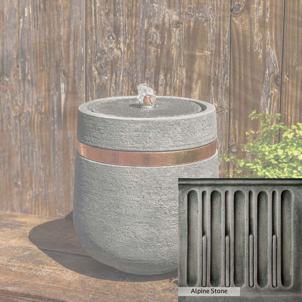 Campania International M Series Parabola Fountain - Outdoor Garden Water Feature for Patio, Yard & Landscape Decor