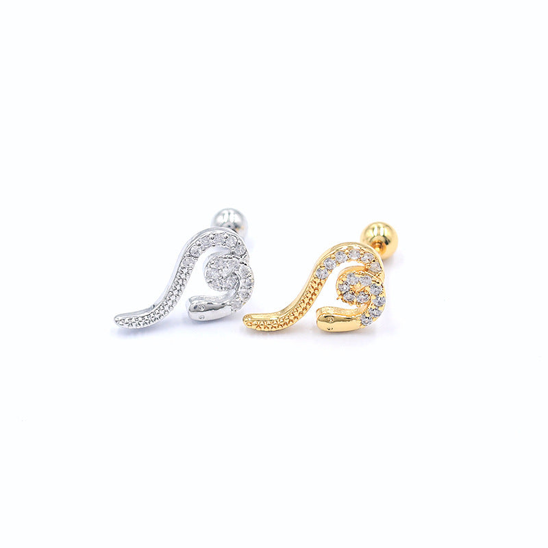 20G Cartilage Earring Stud Bat Piercings Cloud Rain Helix Studs - Hypoallergenic Stainless Steel Ear Jewelry for Tragus, Helix, Conch Piercings | Perfect for Everyday Wear, Parties & Alternative Fashion