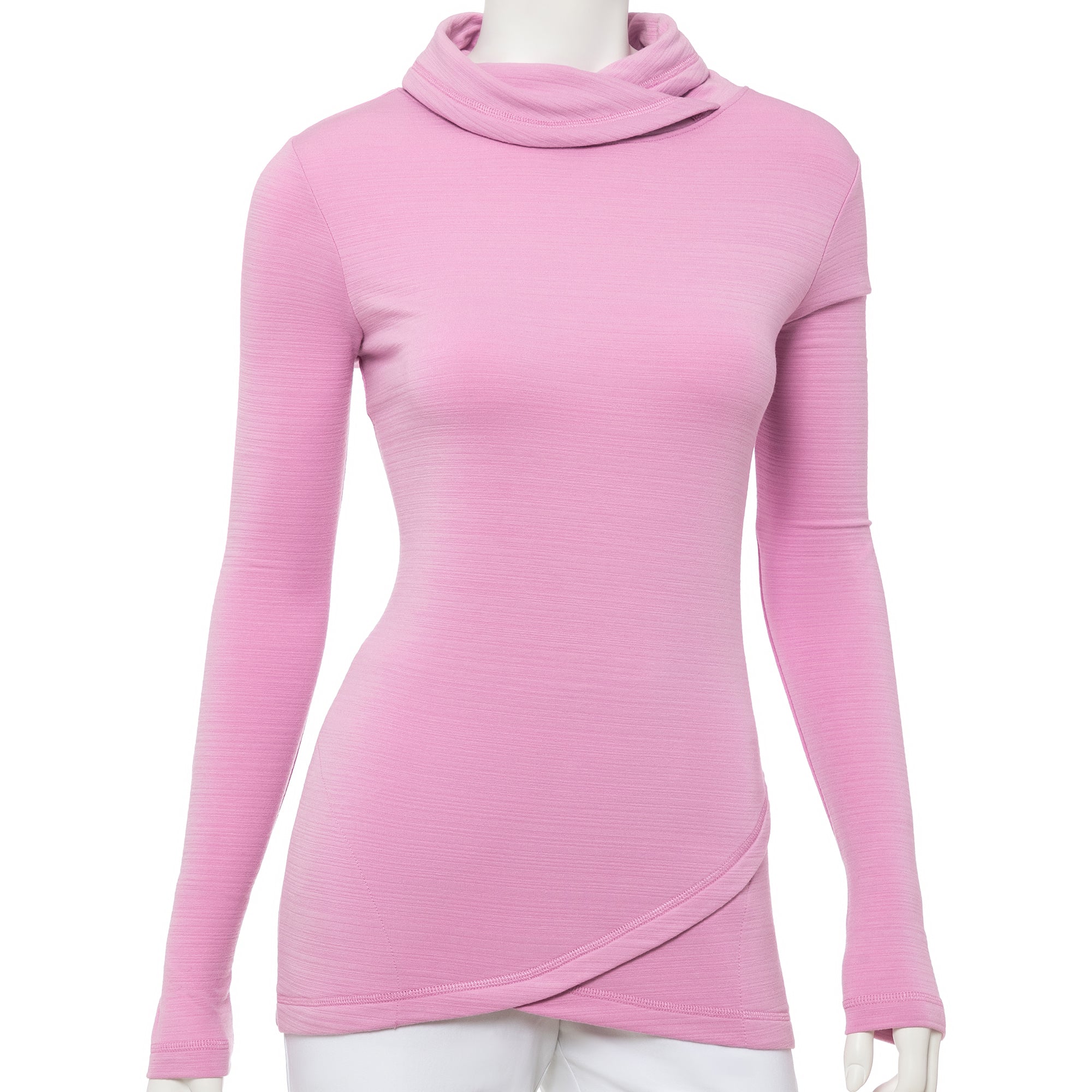 EP NY Bora Bora Shawl Collar Women's Long Sleeve Golf Pullover - Stylish & Comfortable Ladies Golf Sweater for Casual Wear & Outdoor Activities