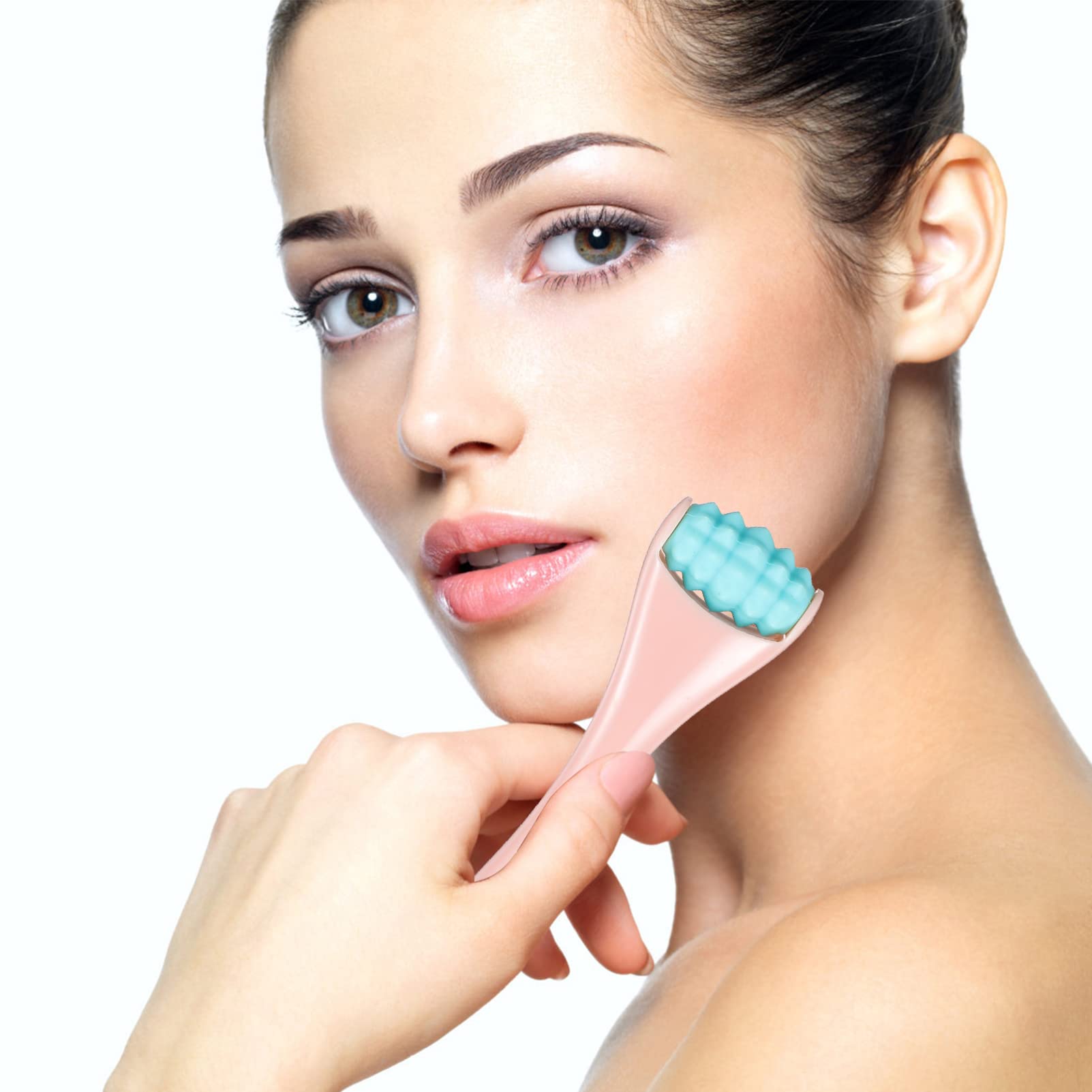 HEALLILY Eye Cream Applicator & Face Roller - Cooling Beauty Tool for Dark Circles, Puffiness & Wrinkles - Perfect for Skincare Routine & Makeup Application