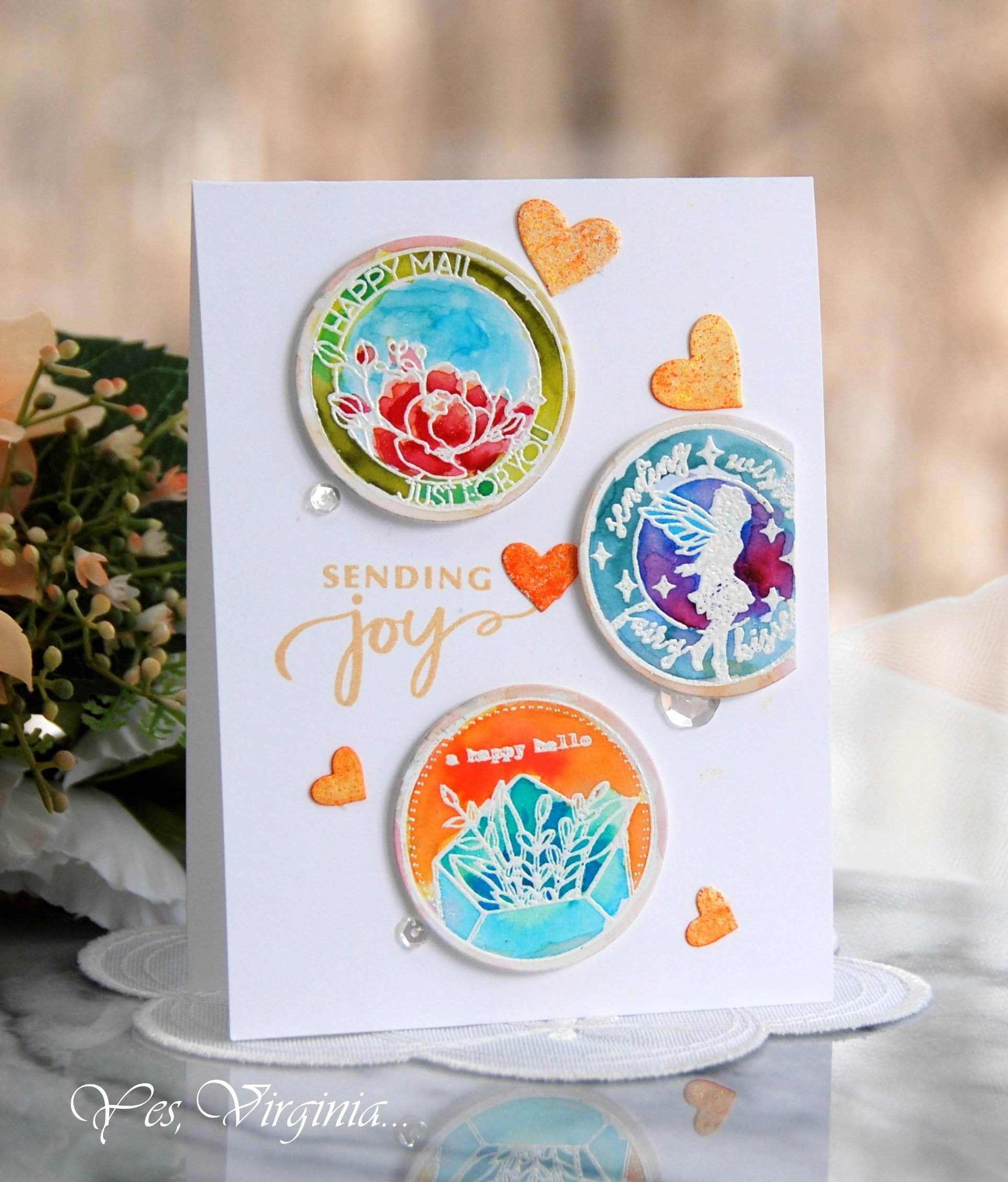 Premium Mail Delivery Stamp Set by The Stamping Village - Perfect for Envelopes, Letters & DIY Scrapbooking Projects