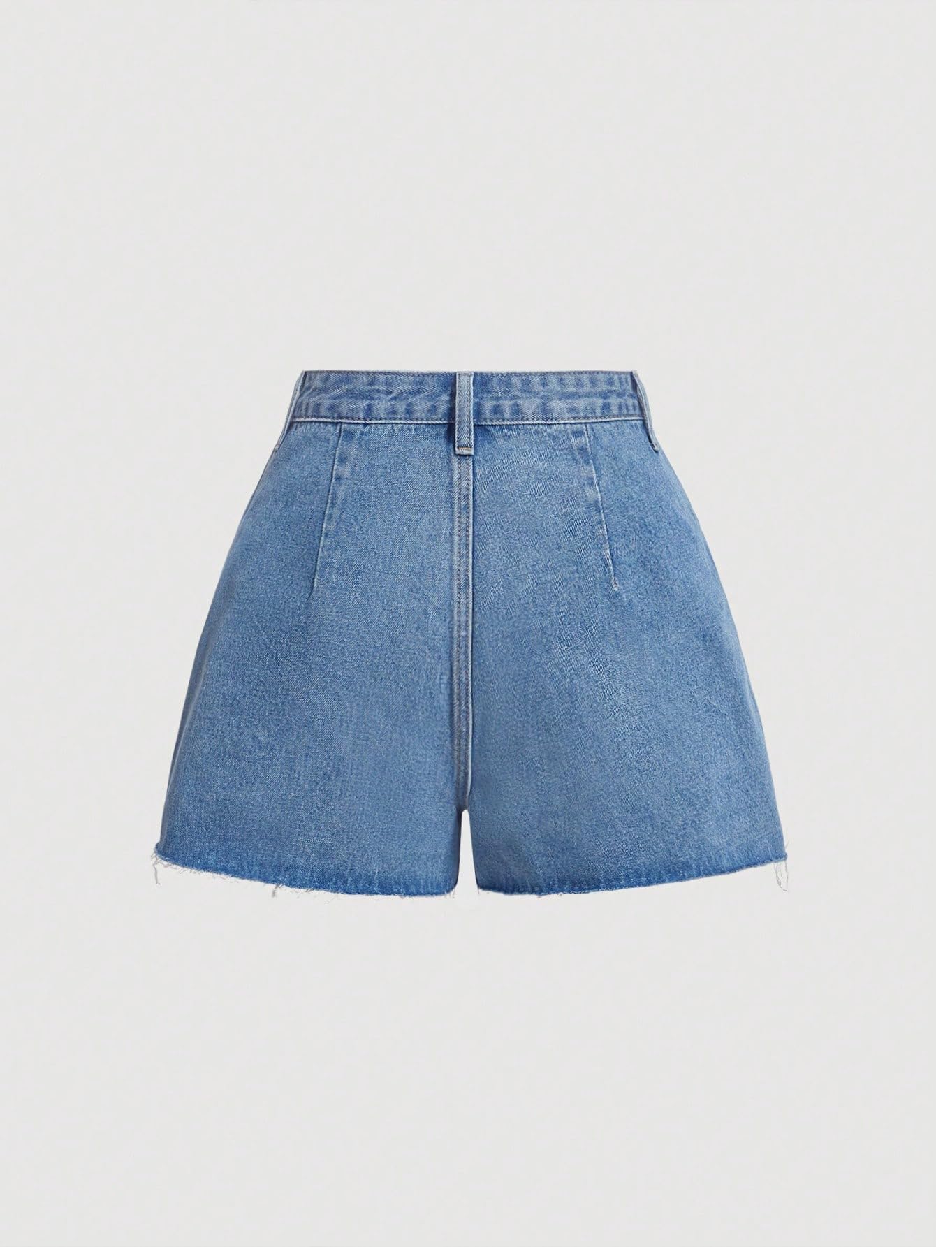Floerns Women's Casual Wide Leg Denim Shorts with Button Details - High Waisted Loose Fit Streetwear Jeans for Summer Outfits, Beach Vacations & Music Festivals