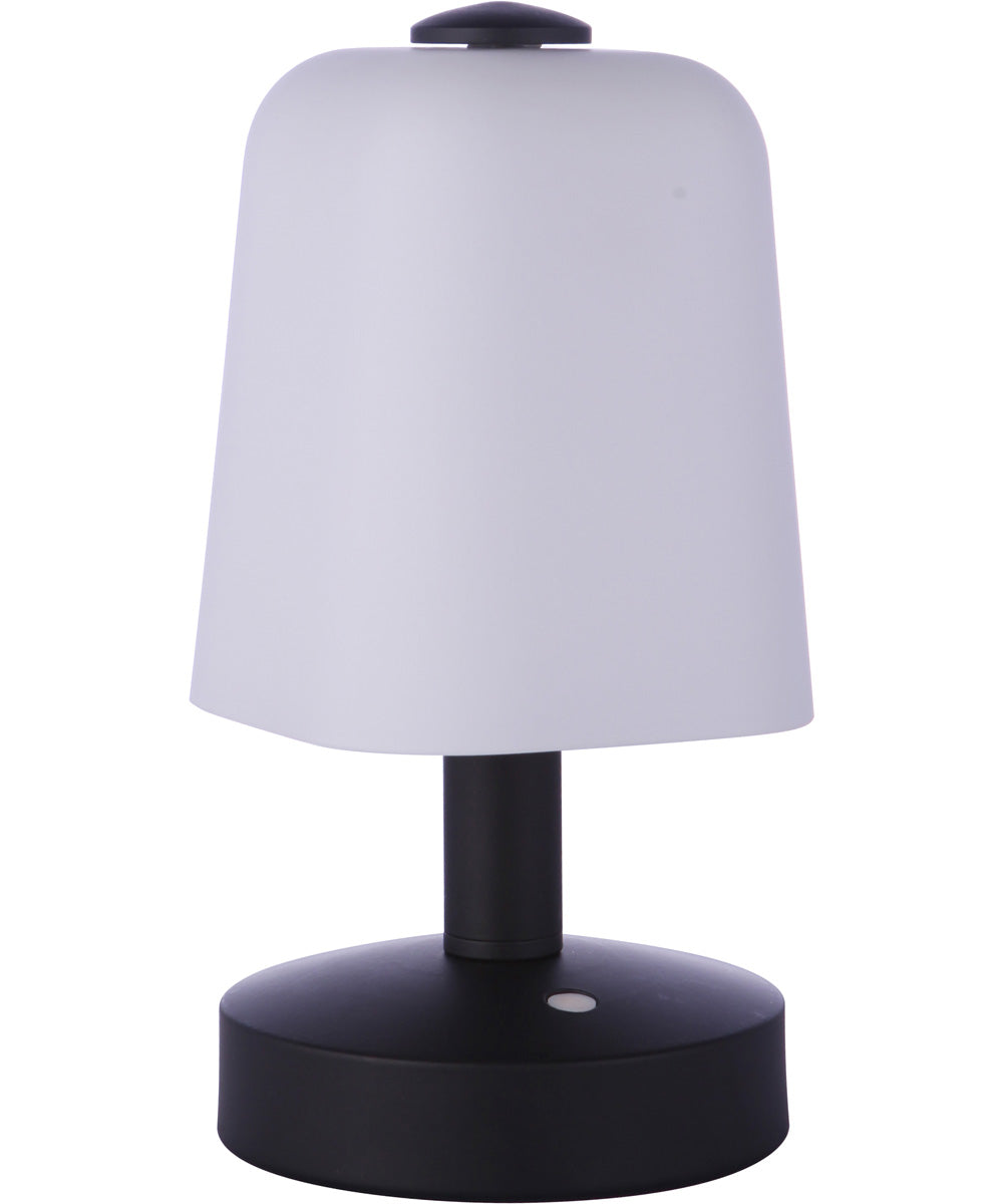 1 Light Touch Table Lamp - Modern Nightstand Lamp with USB Port, Dimmable LED for Bedroom, Living Room, Office - Midnight Black (Perfect for Reading, Relaxing & Decor)
