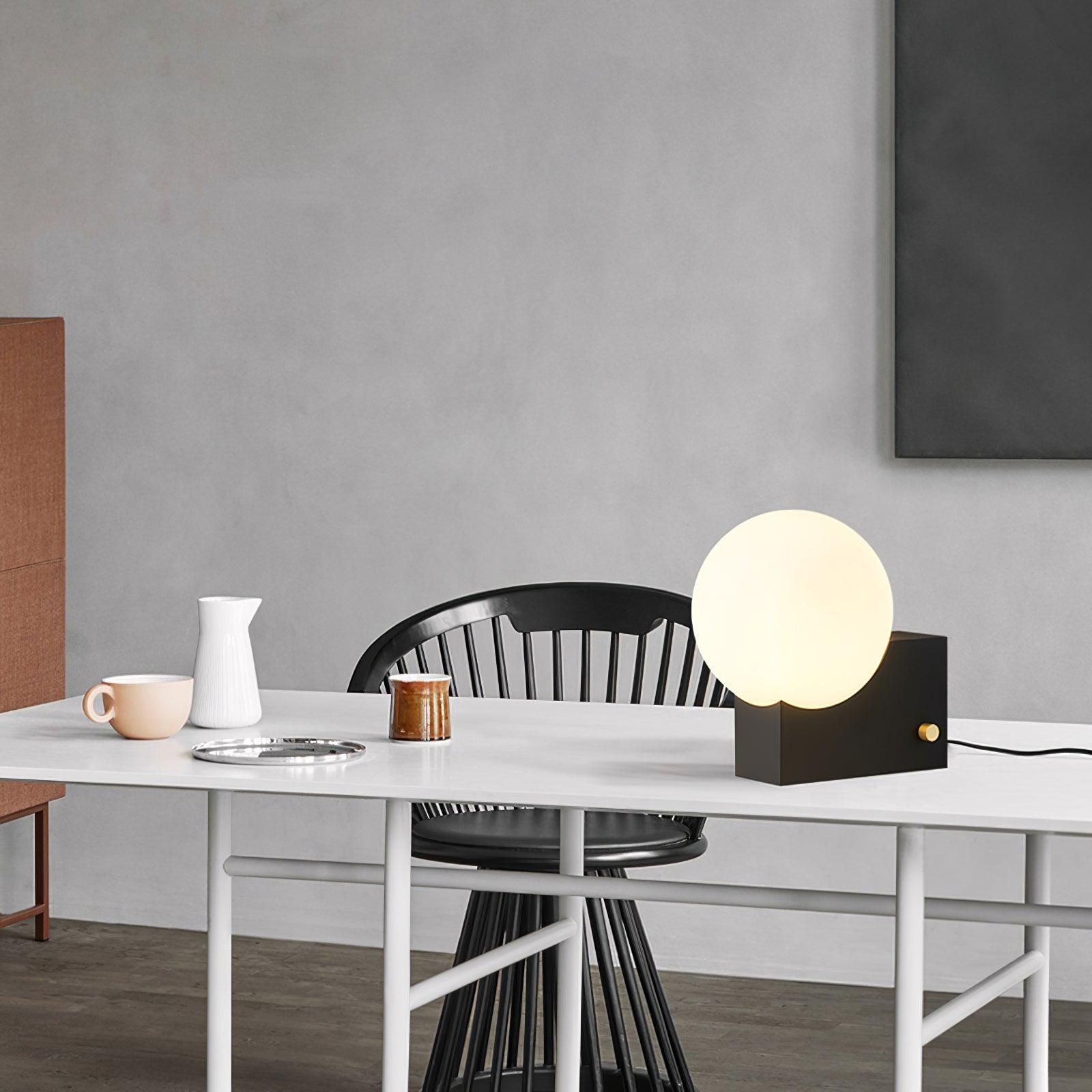 Modern Fusion Table Lamp - Adjustable LED Desk Light for Home & Office - Perfect for Reading, Working, and Nightstand Use