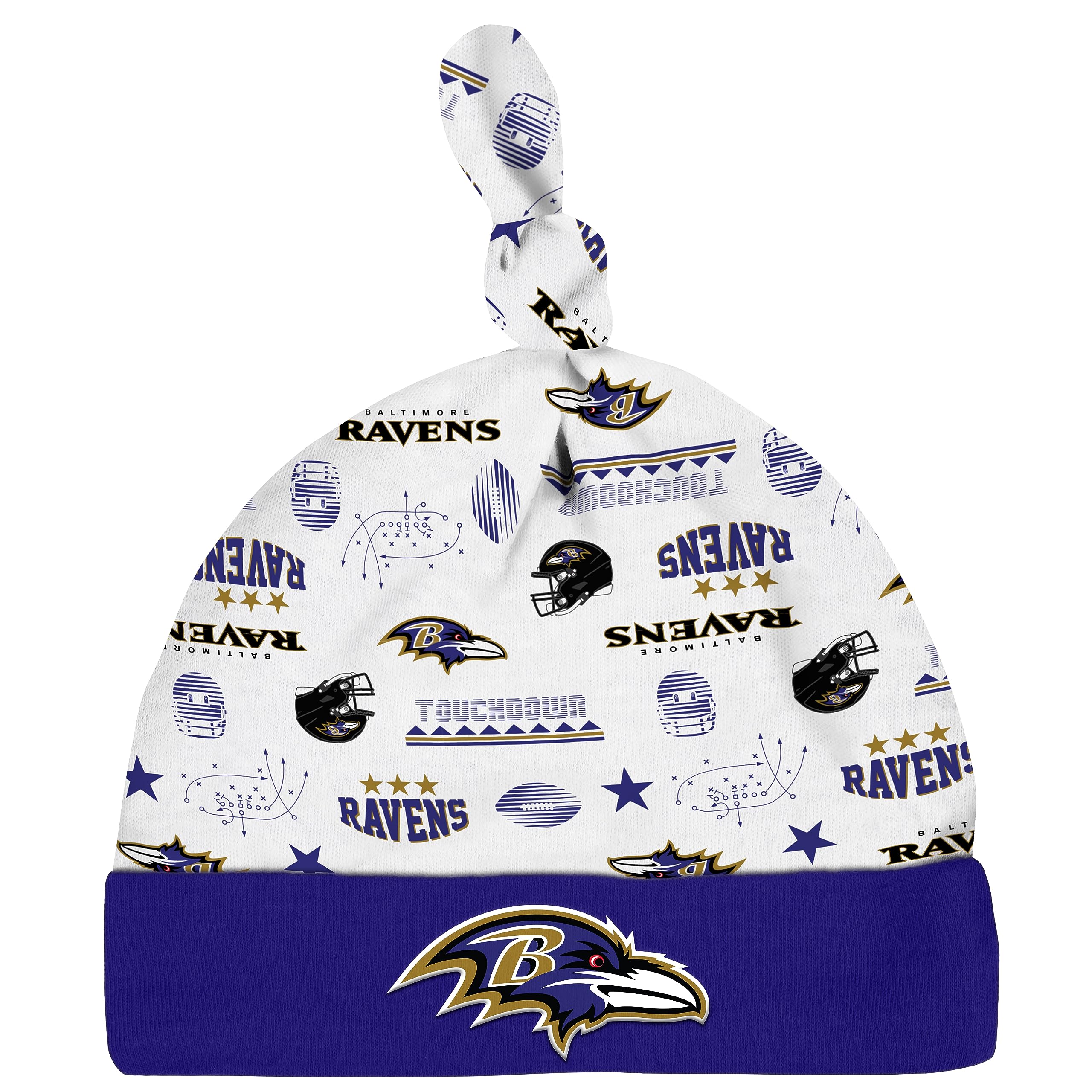 Gerber Unisex Baby NFL Team Footed Sleep & Play Bodysuit Gift Set - Soft Cotton Pajamas for Newborns & Infants - Perfect for Game Day, Nursery, and Gift Giving