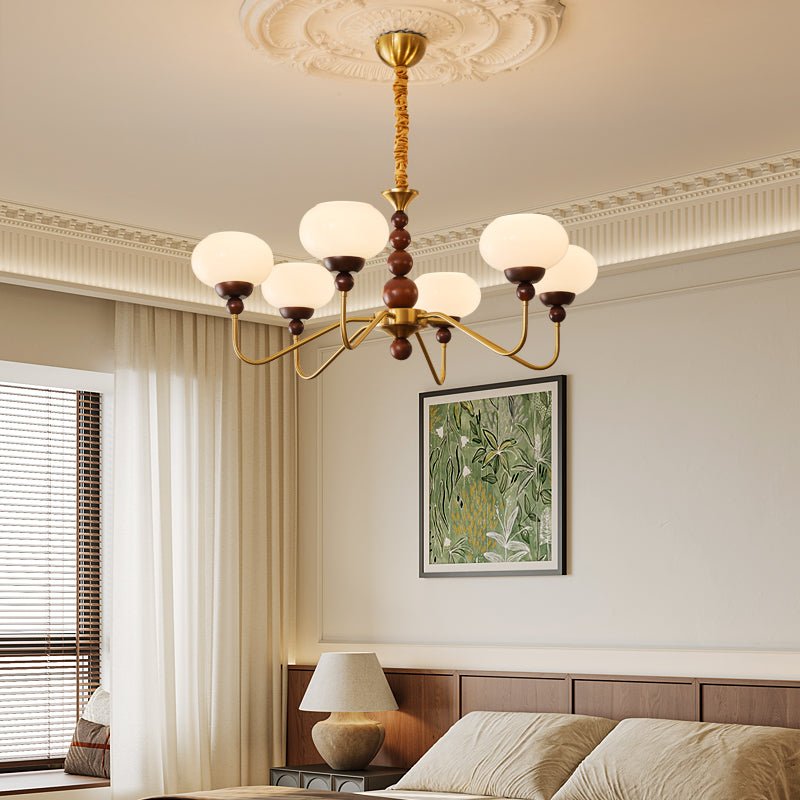 Elegant Bellini Crystal Chandelier - Modern Ceiling Light Fixture for Dining Room, Living Room & Bedroom | Dimmable LED Lighting for Home Decor