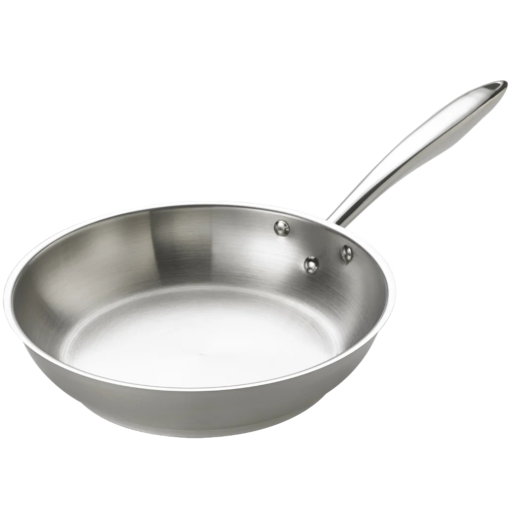 Thermalloy 11 Stainless Steel Fry Pan - Nonstick Skillet for Cooking, Frying & Searing - Perfect for Gas, Electric & Induction Stovetops
