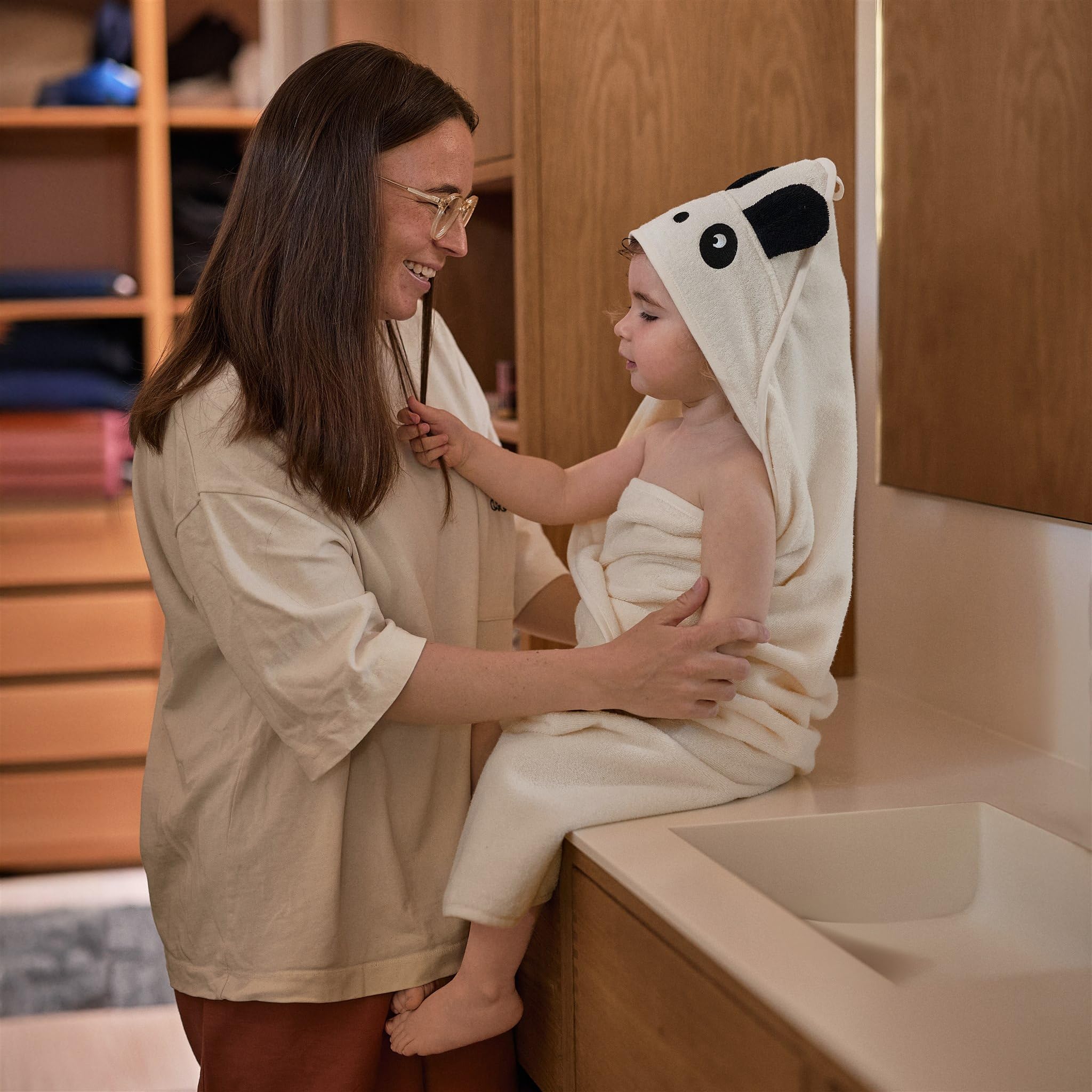 Organic Cotton Baby Hooded Towel - 32