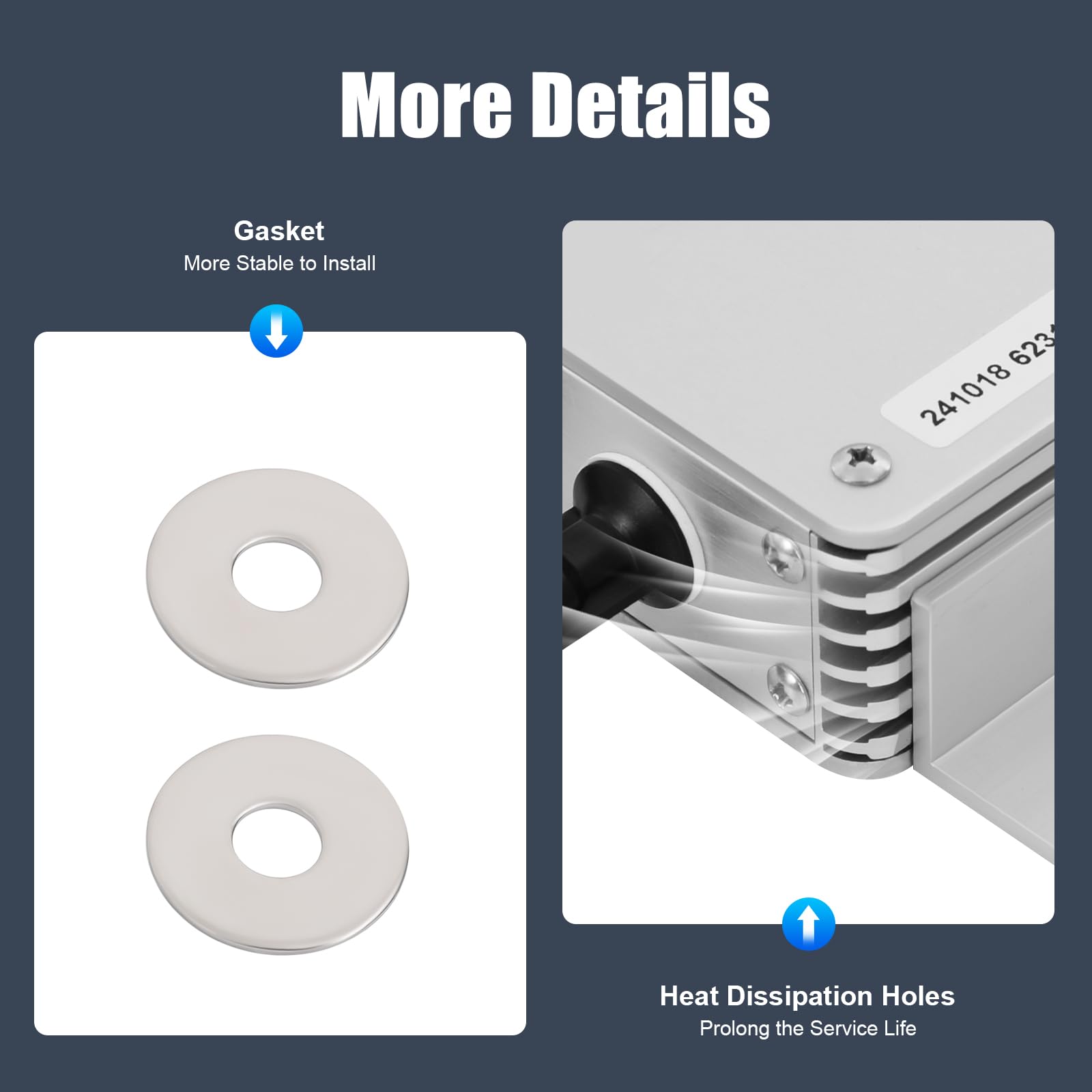 1200W Solar Micro Inverter with MPPT Technology | Pure Sine Wave DC to AC Converter | IP67 Waterproof | LCD Display | Grid-Tie Inverter for Solar Panels | Ideal for Trucks, RVs & Off-Grid Power Systems (White/Silver)