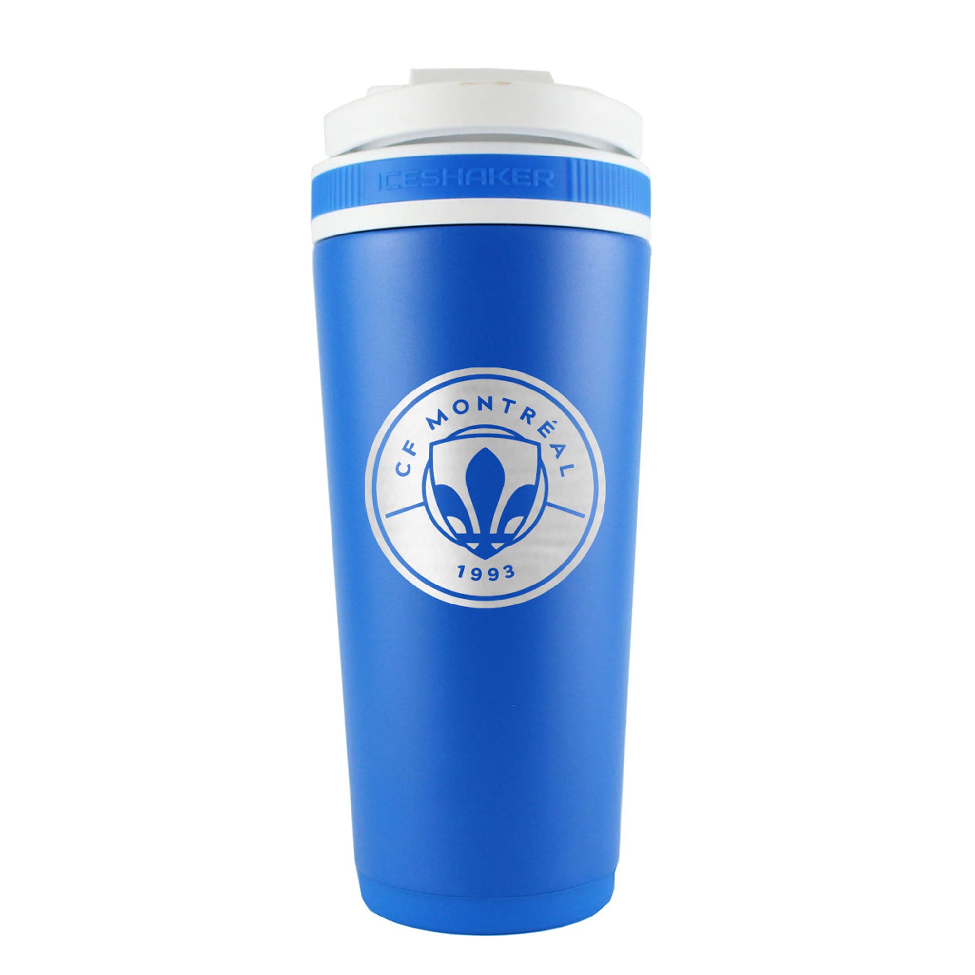 Official CF Montreal 26oz Insulated Stainless Steel Water Bottle with Lid - Royal Blue - Perfect for Gym, Workouts & Sports Hydration