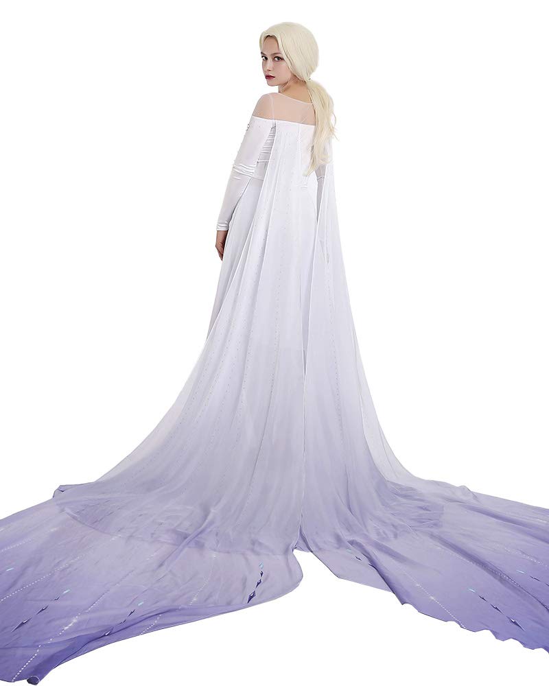 Cosplay.fm Women's Deluxe Princess Queen Costume Dress - Elegant Renaissance Gown for Halloween, Cosplay Events & Themed Parties