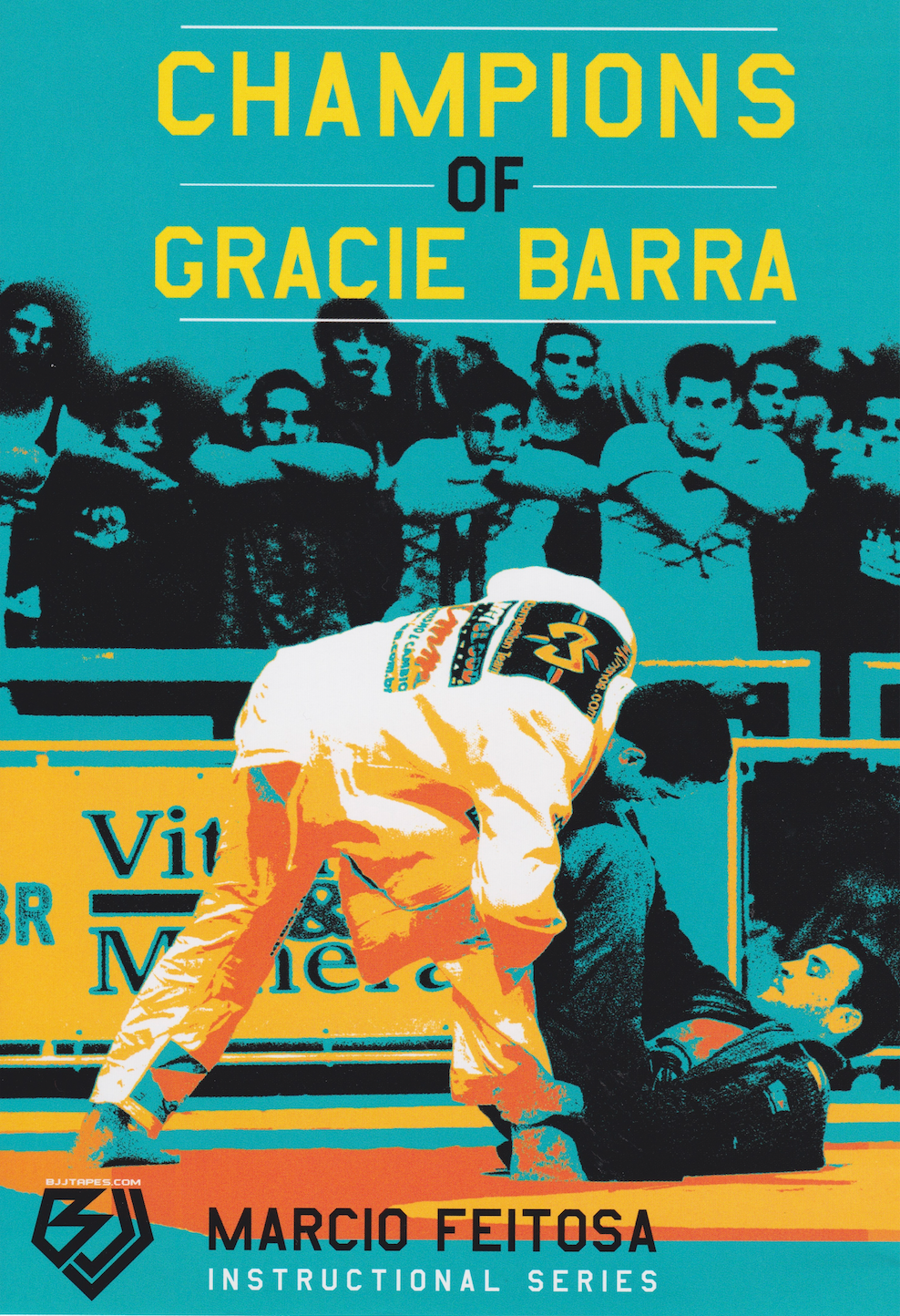 Champions of Gracie Barra: Marcio Feitosa 2 DVD Set (Used) - Brazilian Jiu-Jitsu Training & Self-Defense Techniques for MMA Fighters
