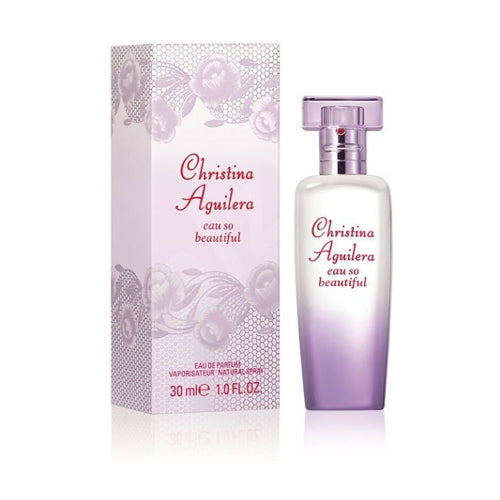 Christina Aguilera Eau So Beautiful 30ml Eau de Parfum for Women - Floral Fragrance for Daytime & Special Occasions