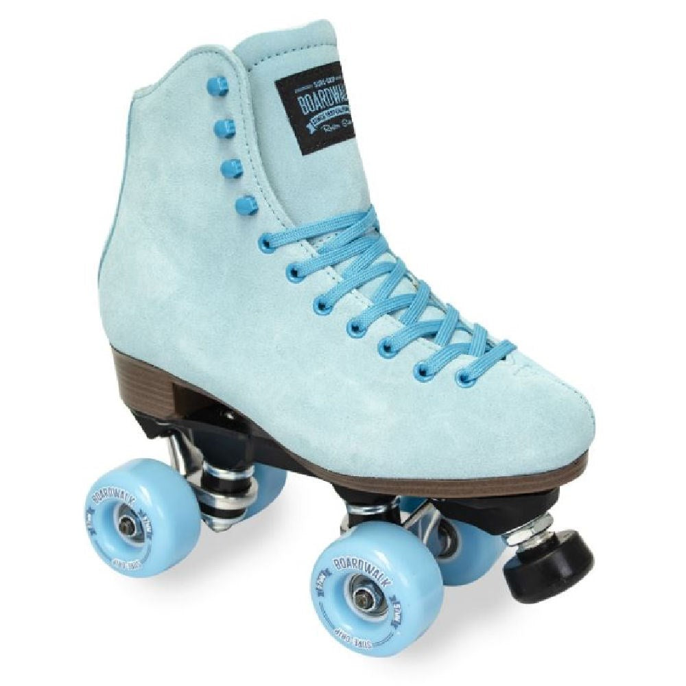 Sure Grip Boardwalk Sea Breeze Roller Skates for Women - Outdoor & Indoor Quad Skates with Lightweight Aluminum Plate - Perfect for Rink, Park & Beach Skating