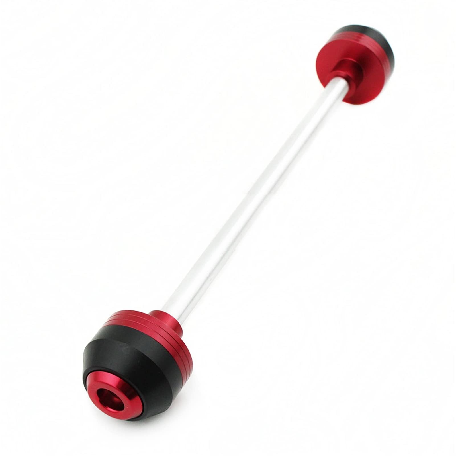 Yamaha MT-07 FZ07 Frame Sliders 2014-2018 & MT-07 Tracer Crash Protectors 2016-2018 - Red Motorcycle Front Wheel Axle Fork Sliders for Enhanced Protection During Rides and Accidents