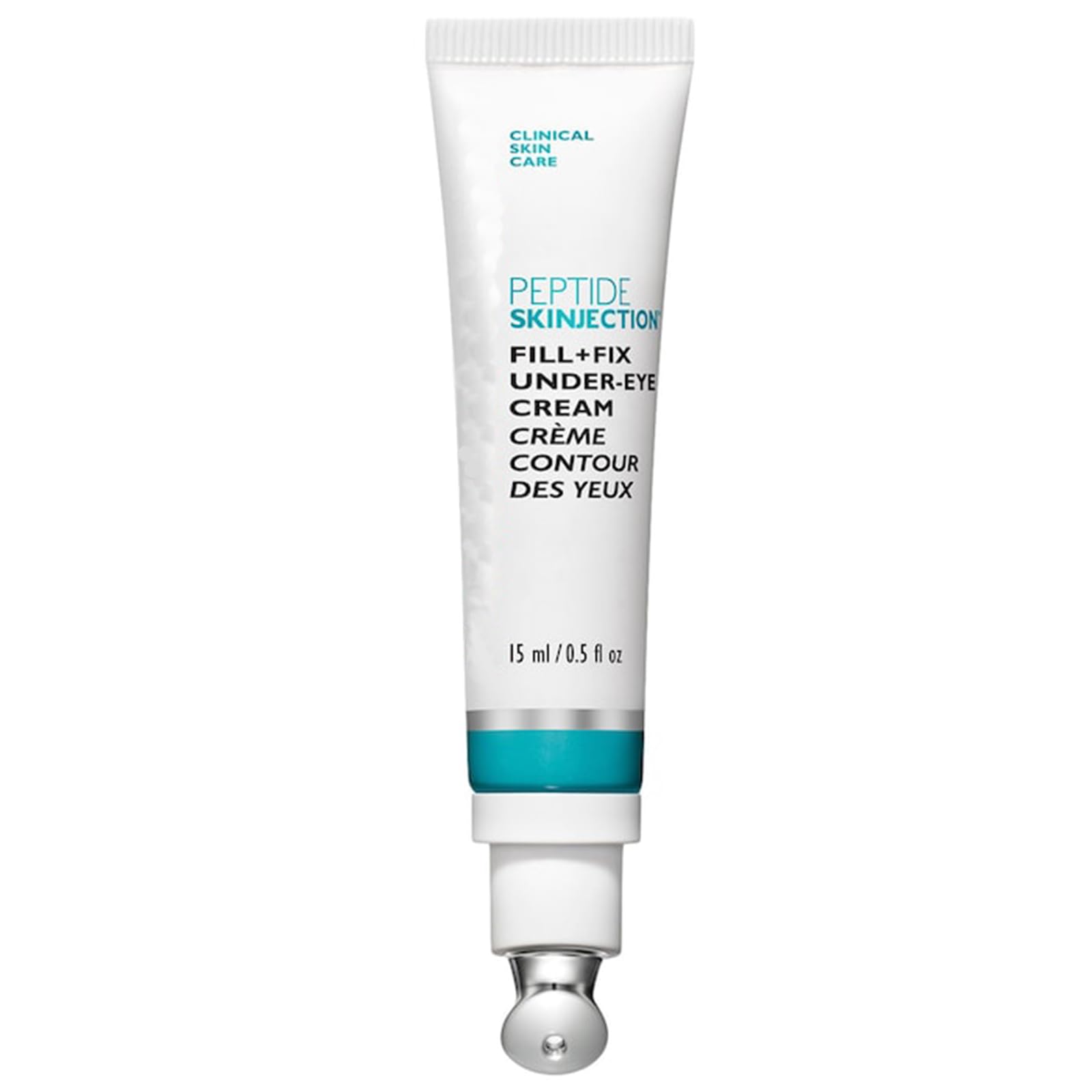**Peptide Under-Eye Cream for Dark Circles & Wrinkles – Anti-Aging Eye Serum to Reduce Puffiness, Fine Lines & Firm Skin – Fill + Fix Skinjection Treatment (1PC) – Perfect for Nighttime Skincare & Travel**