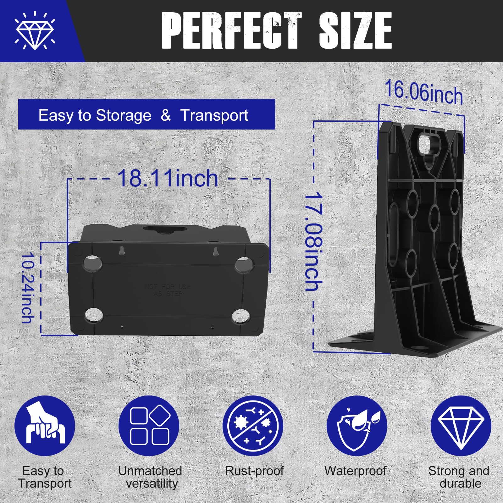 Heavy Duty Multi-Purpose Wire Dispenser & Cable Spool Rack - 34