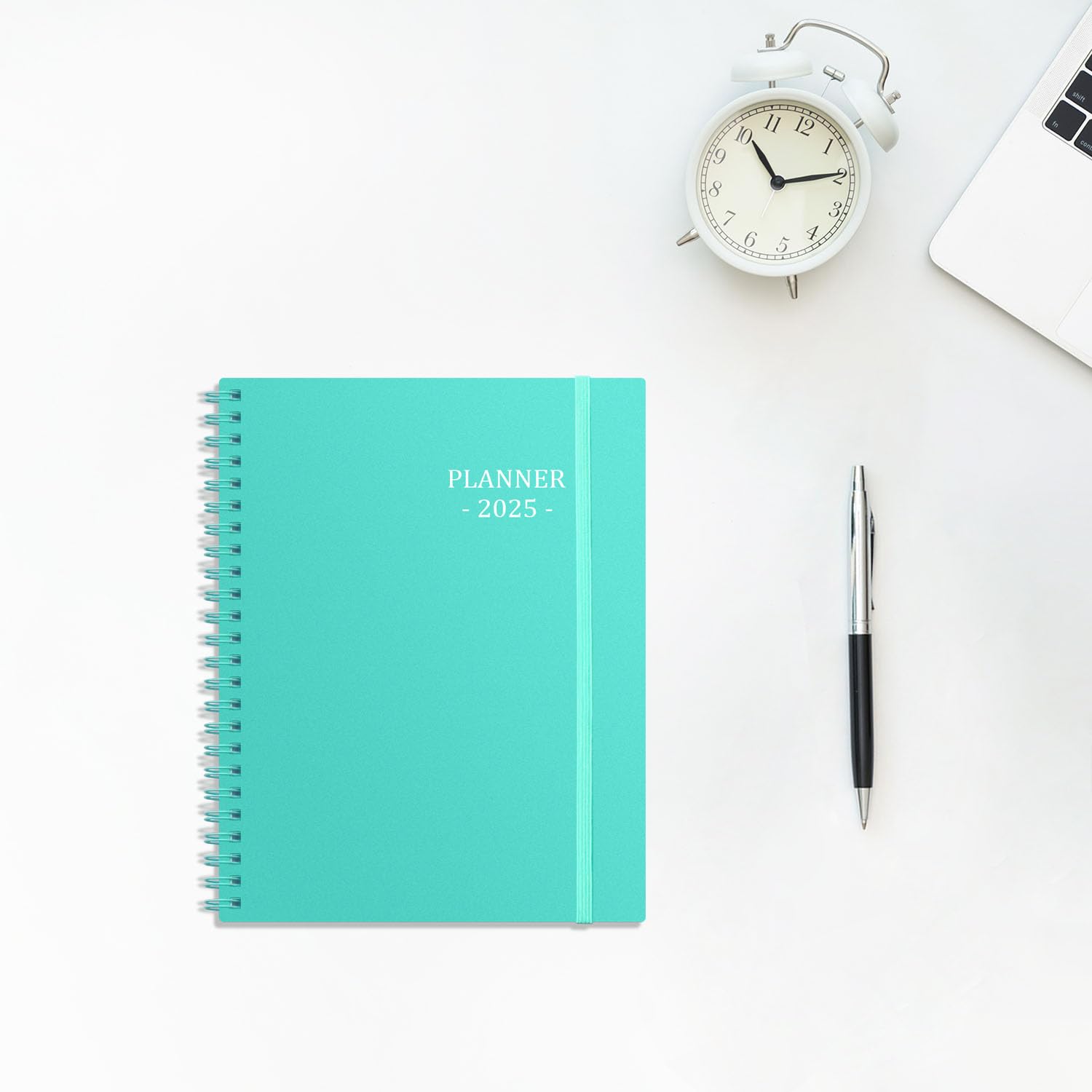 2025 Planner - Tiankool Weekly & Monthly Organizer with 12 Tabs, Elastic Closure, Inner Pocket (Jan-Dec 2025, 5.8