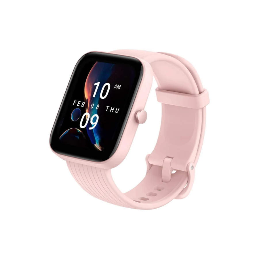 Amazfit Bip 3 Pro Smart Watch - Fitness Tracker with Heart Rate Monitor, Sleep Tracking & 14-Day Battery Life - Perfect for Running, Swimming & Daily Activity Tracking