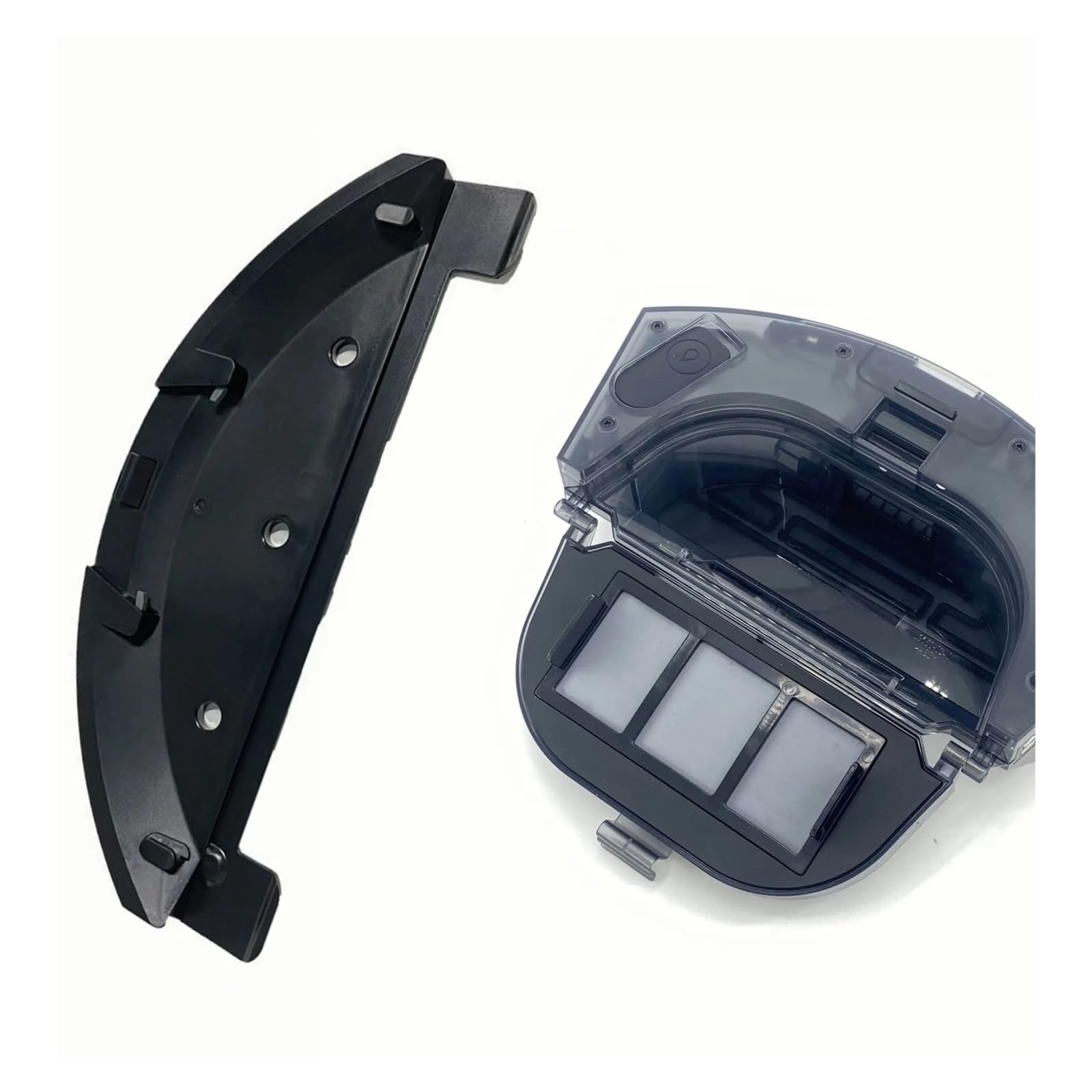 Laresar L6 Pro Compatible Sweeping Mop Bracket & Tank Tray Accessories Set for Robotic Vacuum Cleaner - Perfect for Hardwood Floors & Pet Hair Cleaning