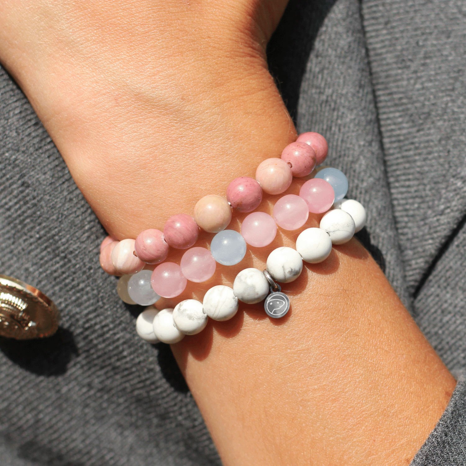 Sagittarius Zodiac Healing Crystal Bracelet Set - Natural Stone Energy Jewelry for Stress Relief & Positive Vibes | Perfect for Meditation, Yoga & Spiritual Gifts
