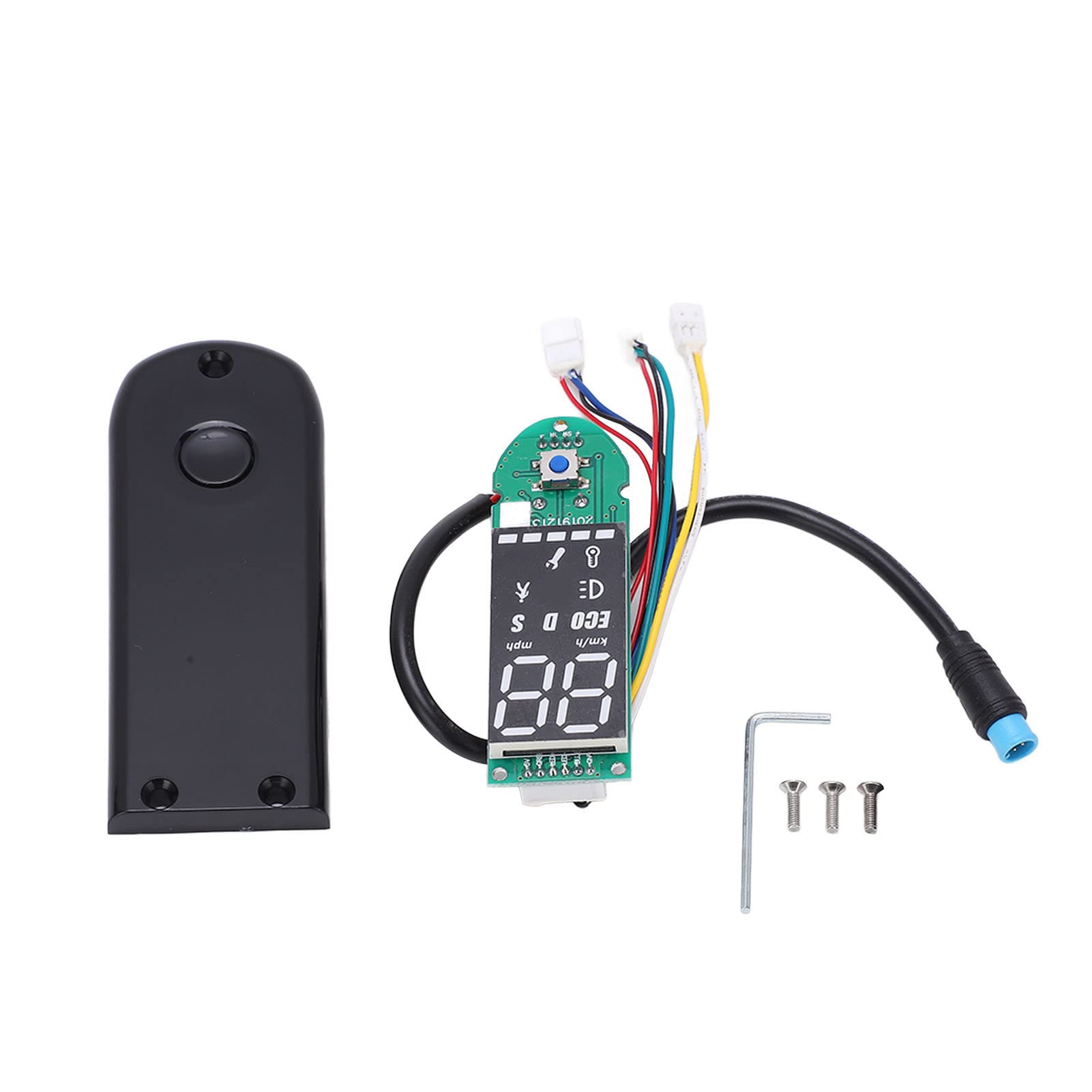 MAX G30 Electric Scooter Dashboard Protective Cover Assembly with Bluetooth Digital Display - Includes Screw & Wrench Kit | Weatherproof & Shockproof for Commuting, Outdoor Riding & Urban Travel