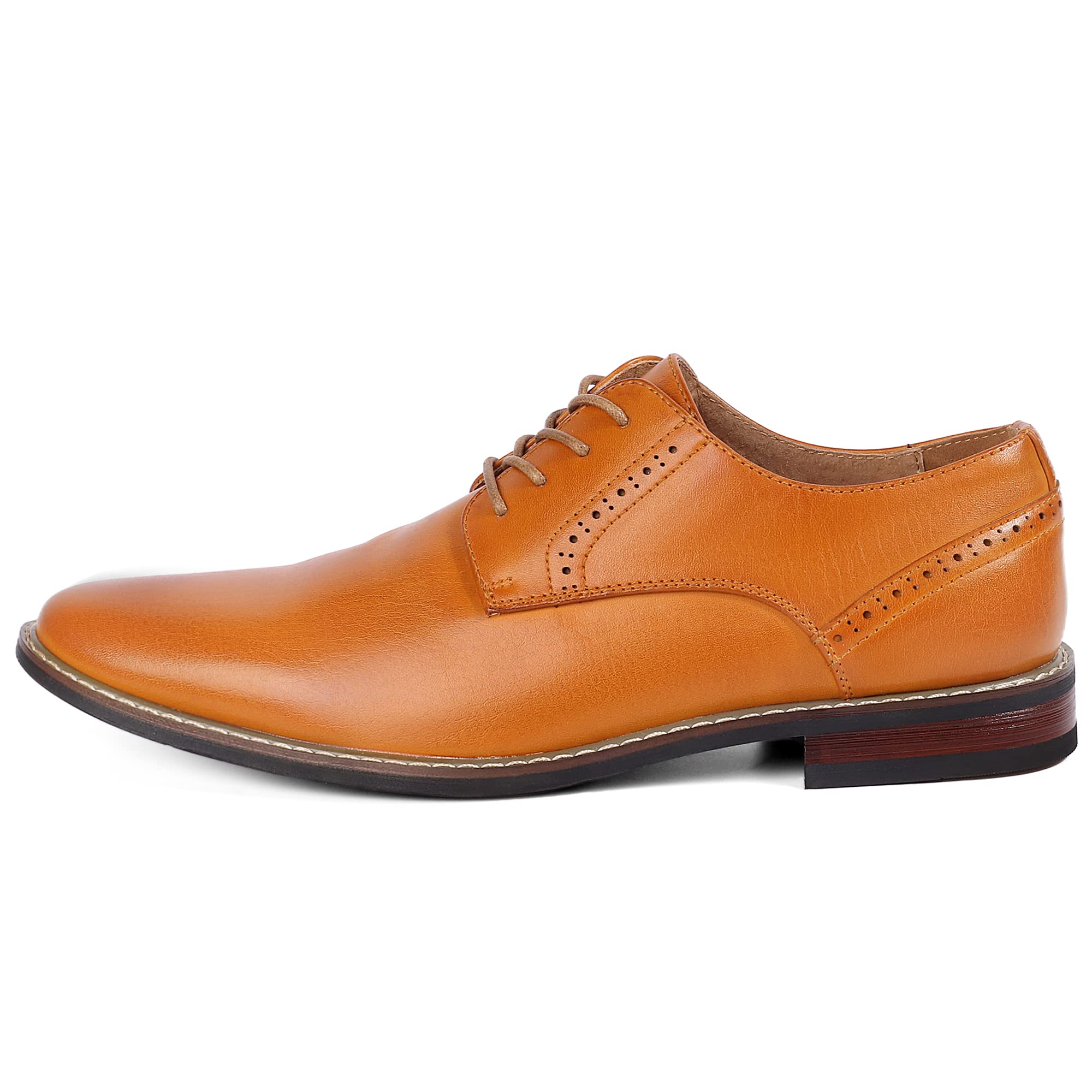 Premium Men's Dress Shoes - Formal Cap Toe Oxford Business Shoes for Men | Comfortable & Stylish | Perfect for Weddings, Office & Special Occasions