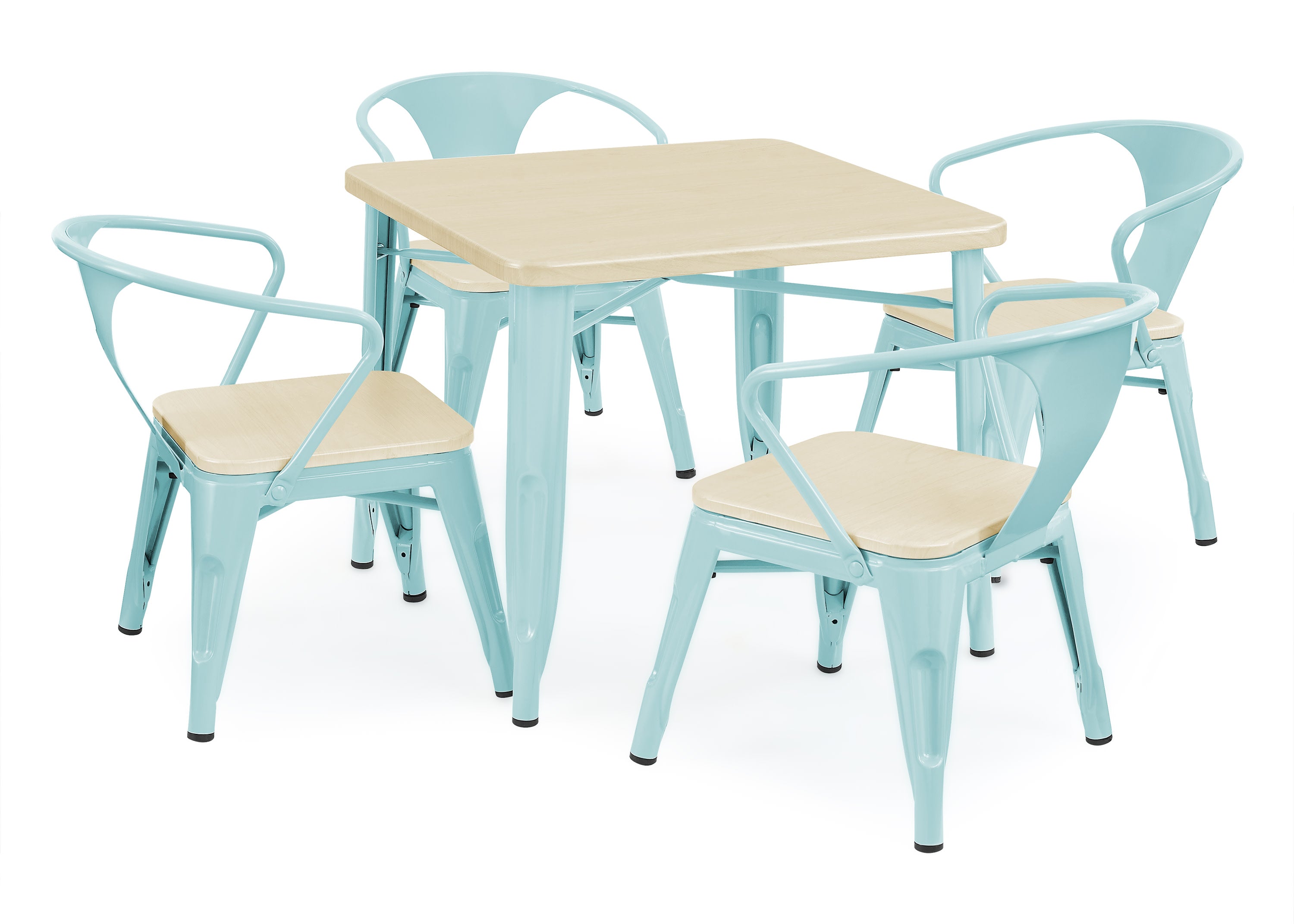 Bistro Kids Play Table - Durable Wooden Activity Table for Toddlers & Children (Chairs Not Included) - Perfect for Playroom, Preschool & Indoor Games